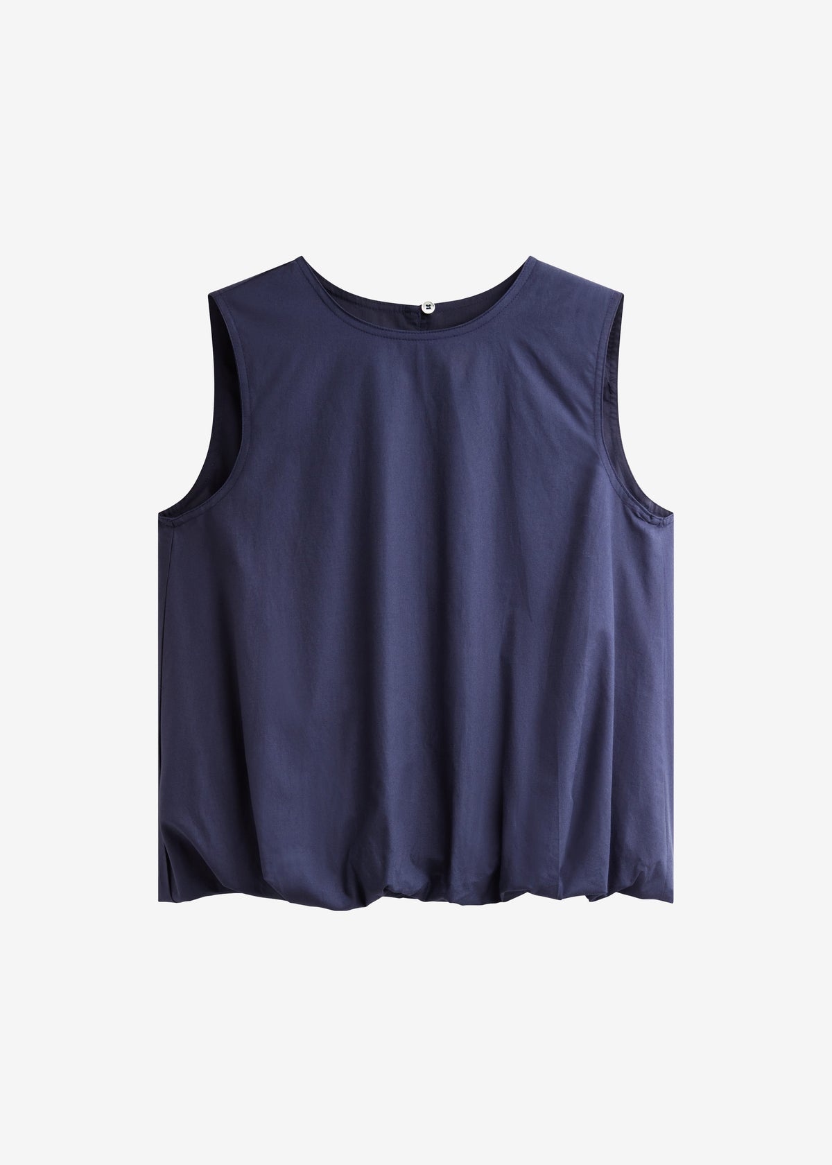 Norea Sleeveless Balloon Top - Navy – view 6 of 6