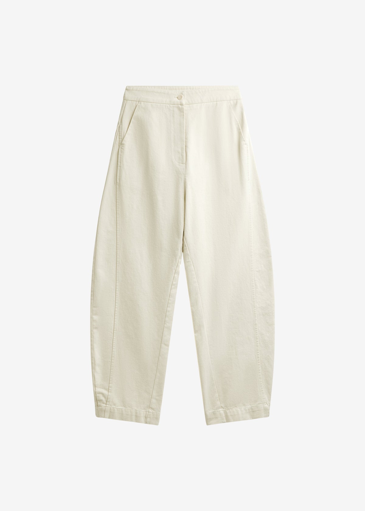 Noyon Barrel Leg Pants - Cream – view 7 of 7