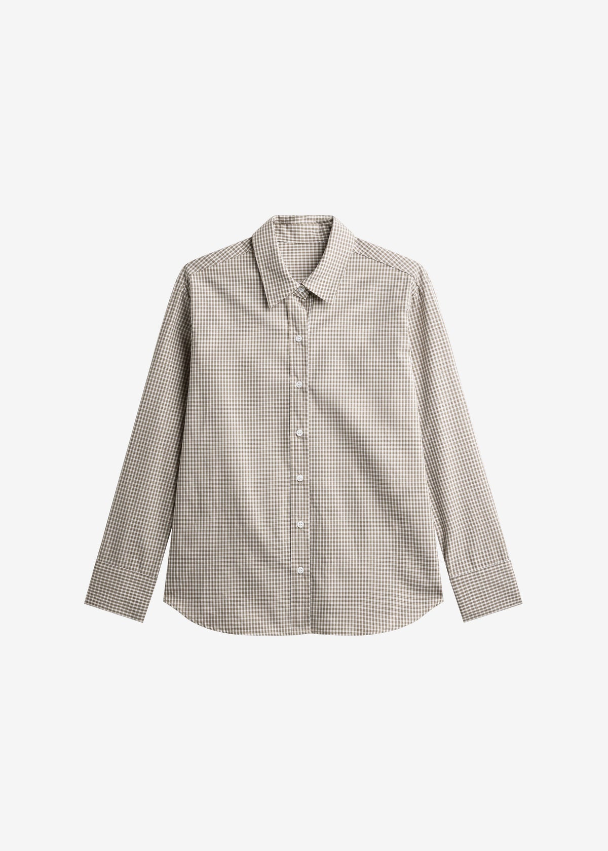 Odemira Shirt - Beige Plaid – view 10 of 10