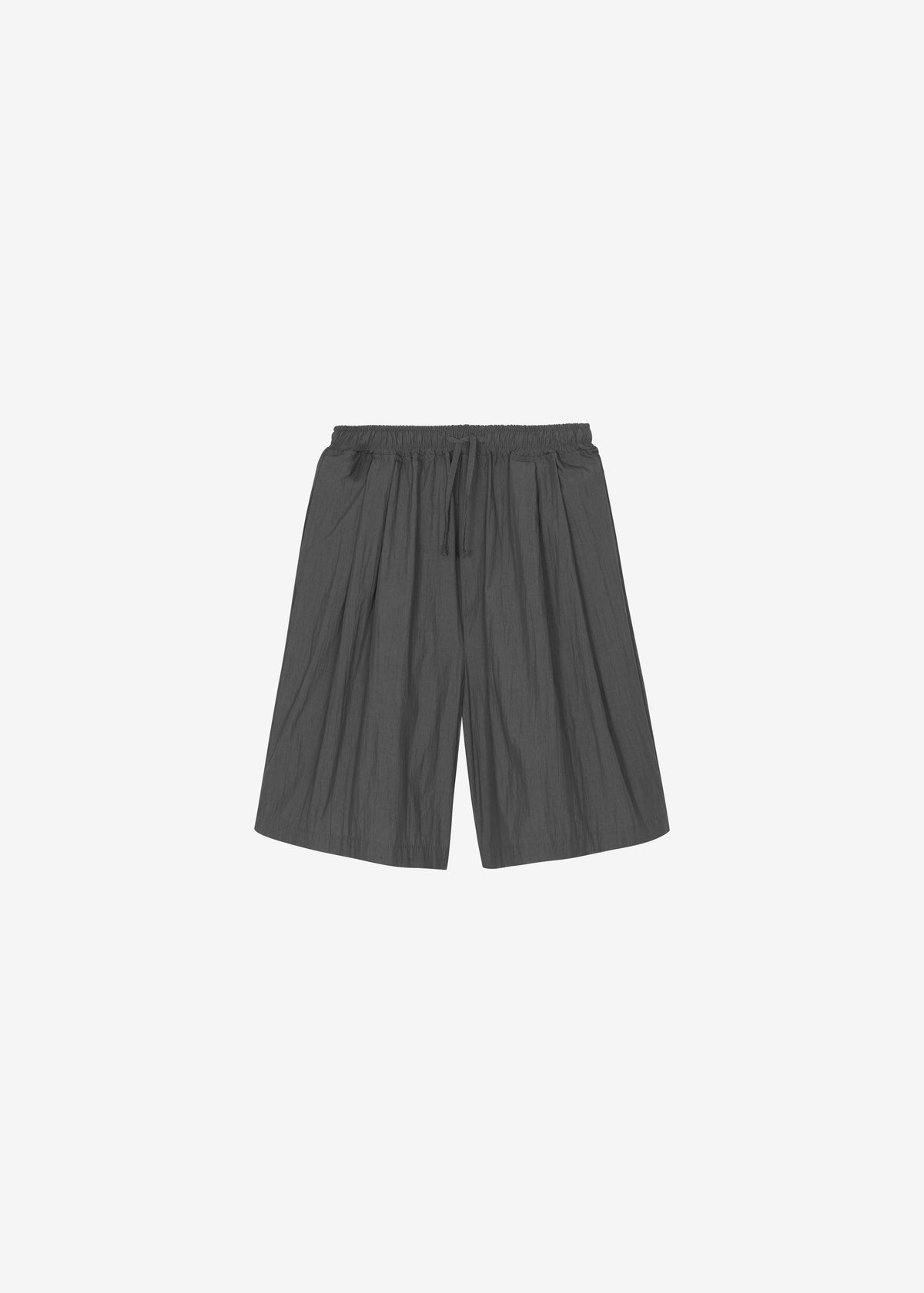 Ohio Crinkled Poplin Shorts - Slate Grey – view 7 of 7