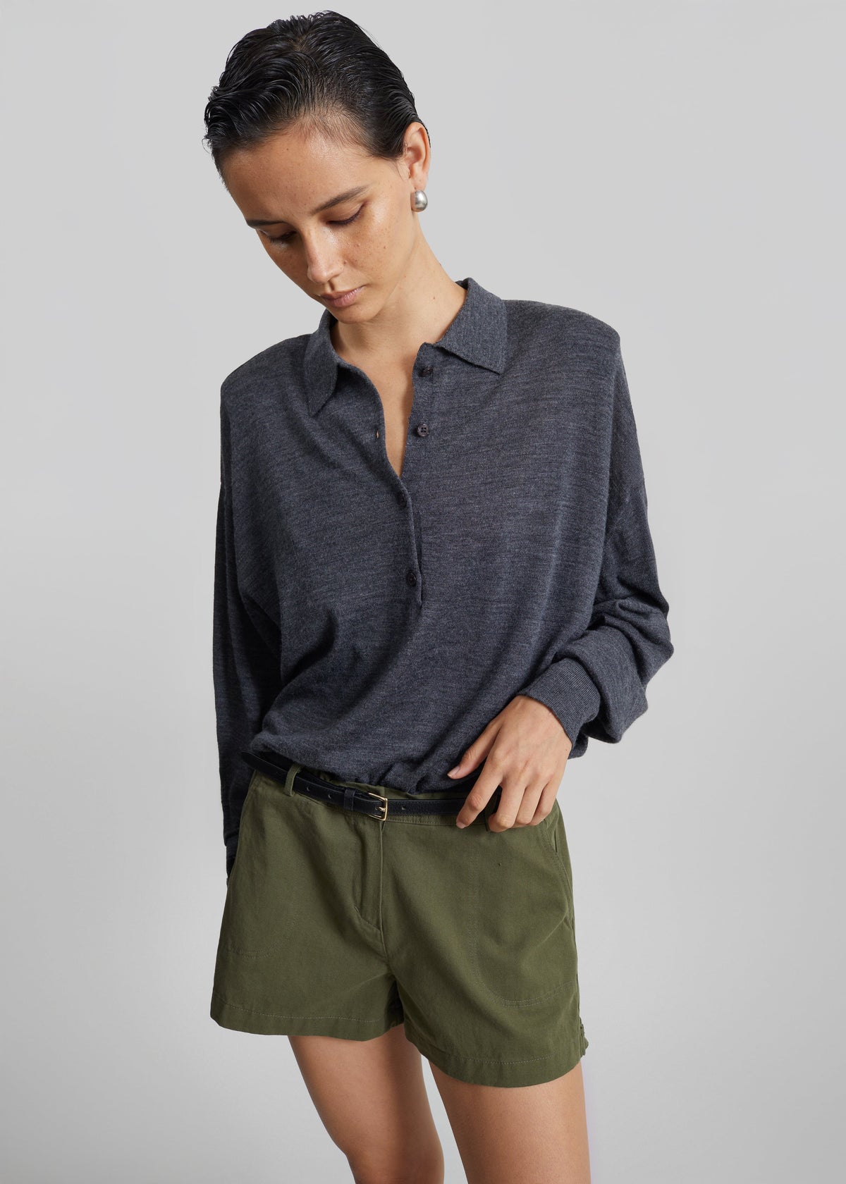 Olane Shorts - Dark Olive – view 5 of 7