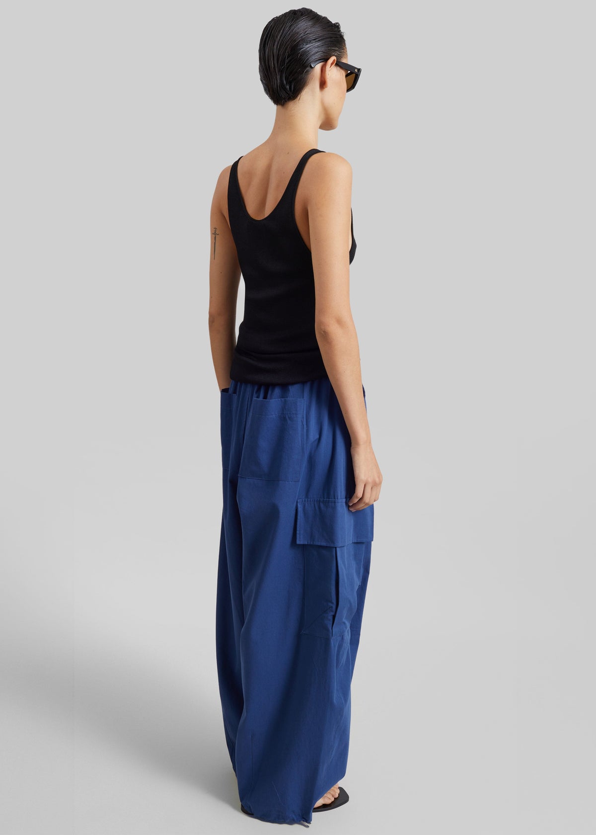 Olby Drawstring Cargo Pants - Cobalt – view 7 of 8
