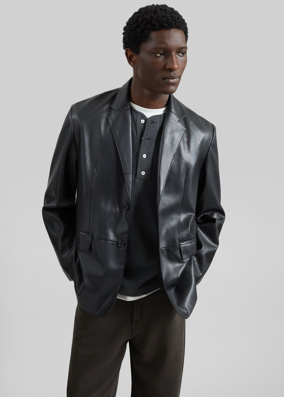 Olympia Blazer - Black – view 9 of 13