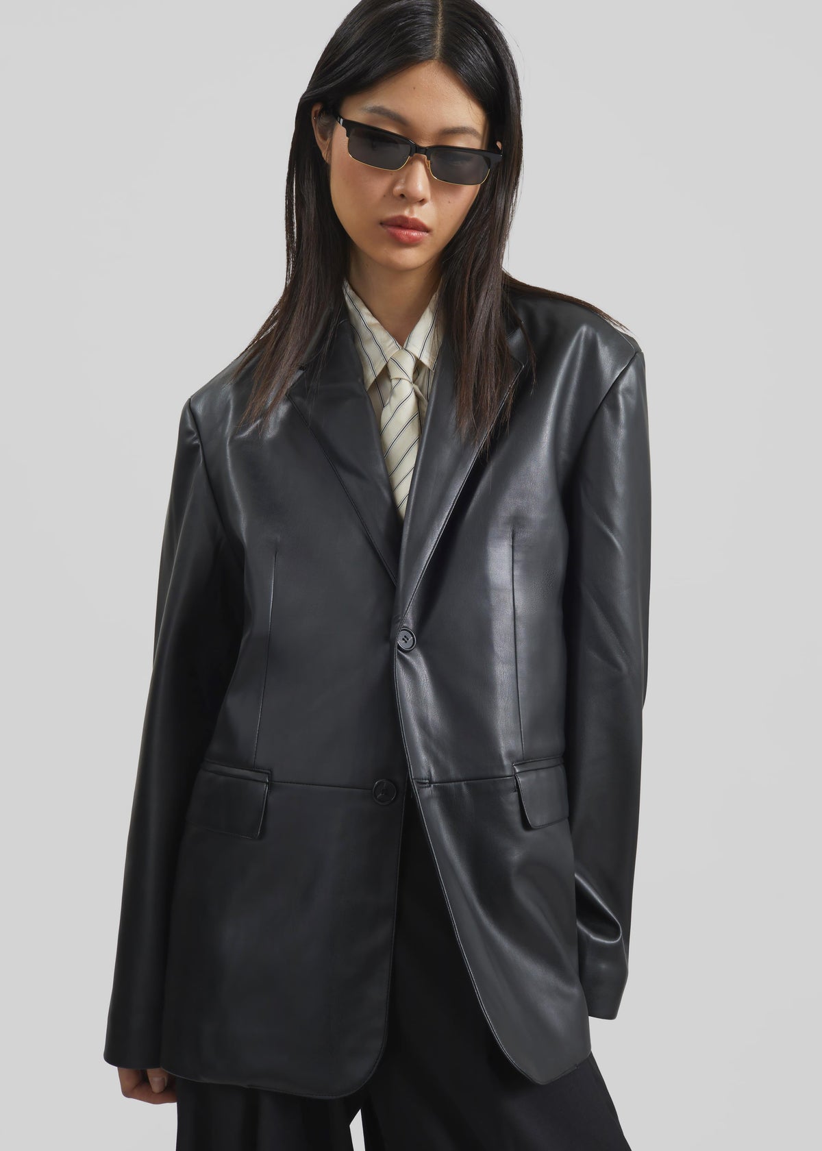 Olympia Blazer - Black – view 4 of 13