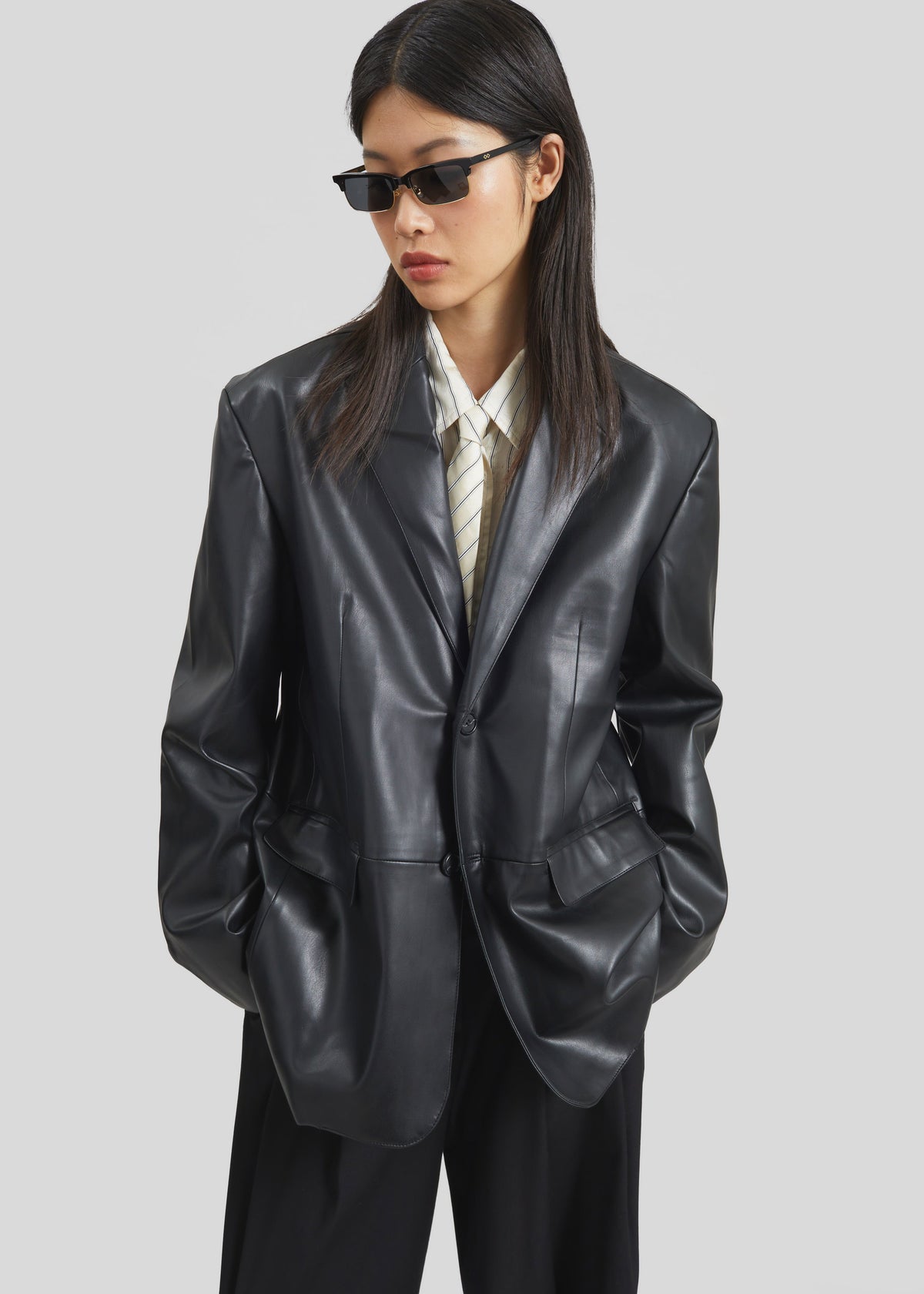 Olympia Blazer - Black – view 1 of 13