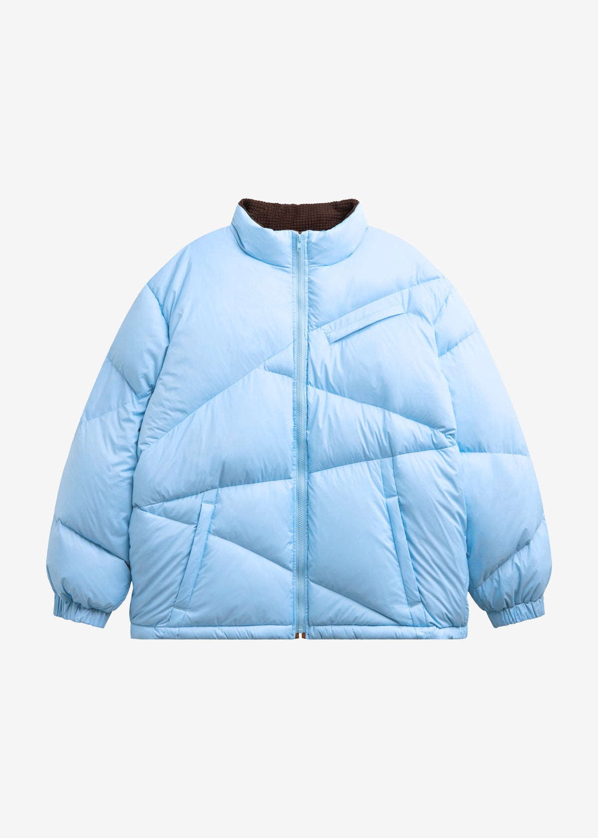 Orino Oversized Puffer Jacket - Blue – view 9 of 9