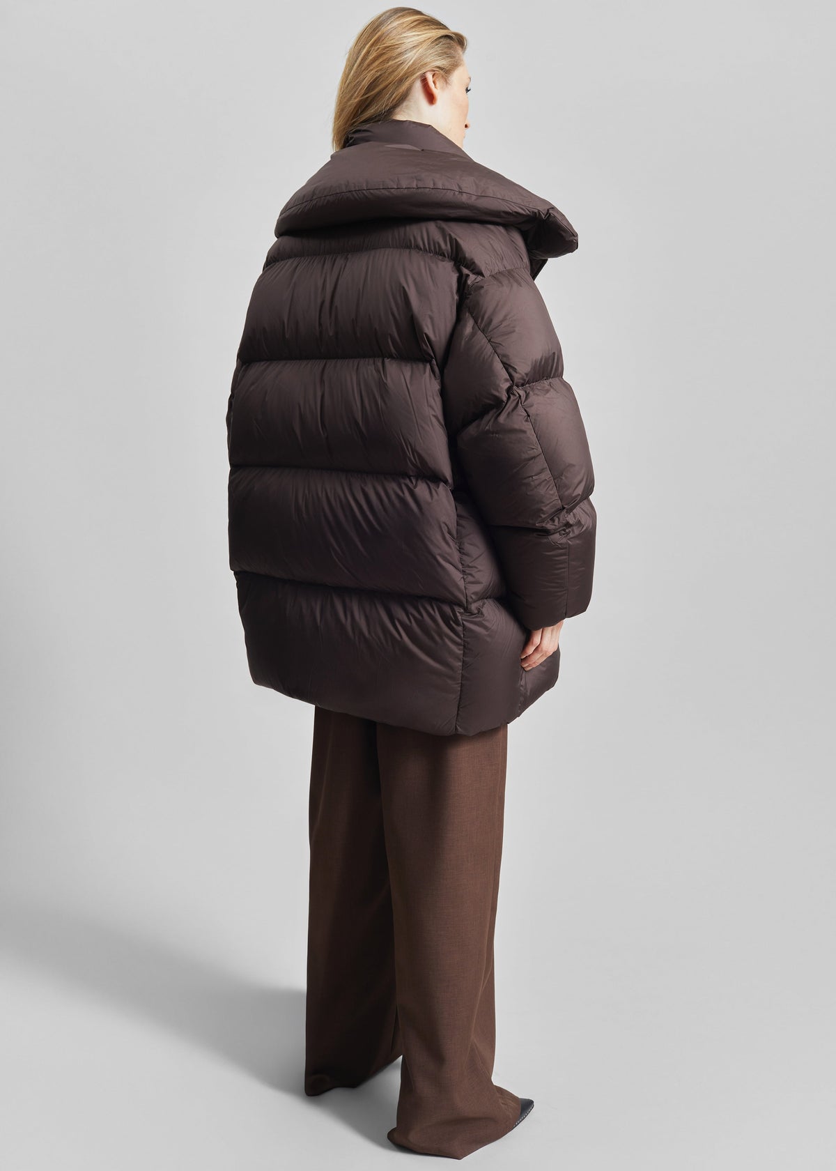 Ortler Puffer Jacket - Brown – view 7 of 8