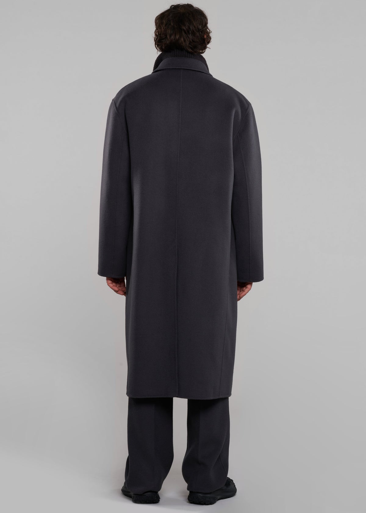 Paxton Wool Coat - Dark Grey – view 7 of 8