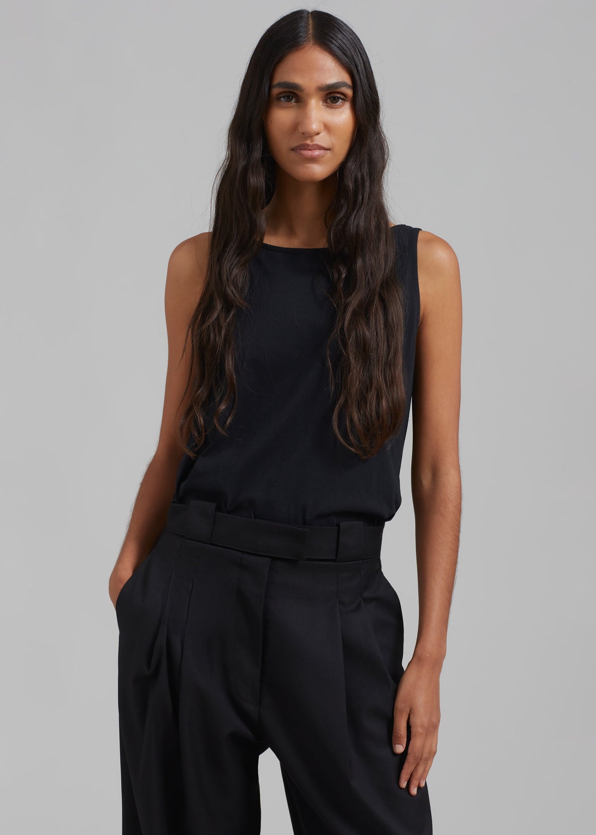 Penelope Tank Top - Black – view 2 of 13