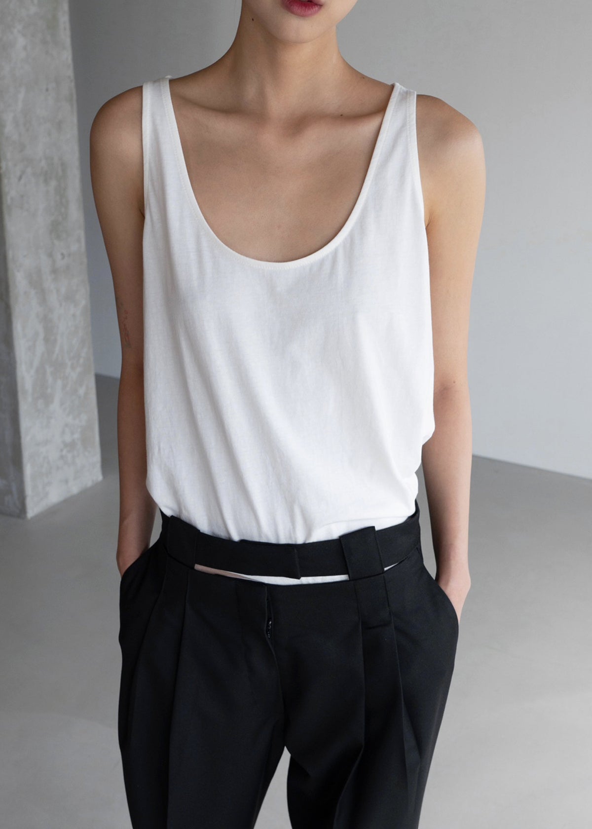Penelope Tank Top - White – view 7 of 13