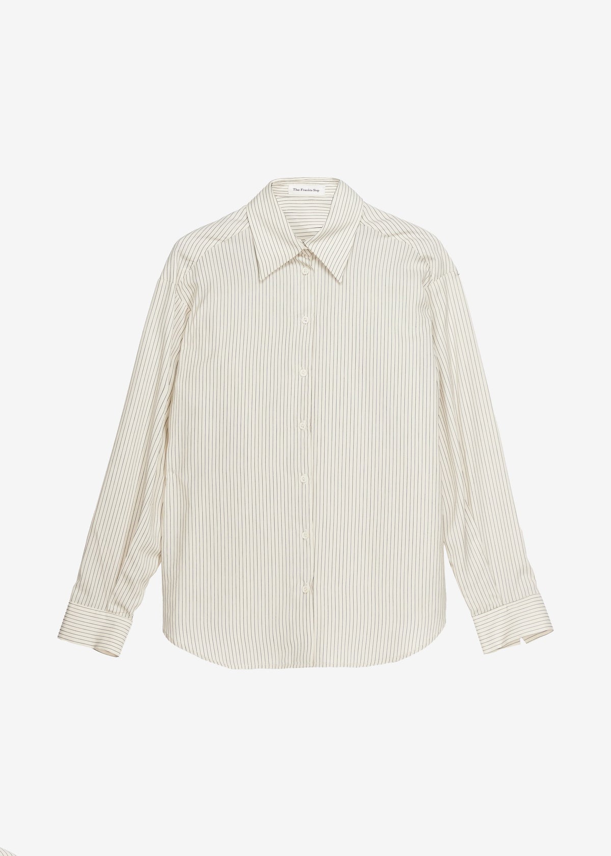 Peri Striped Shirt - Ivory/Black – view 9 of 9