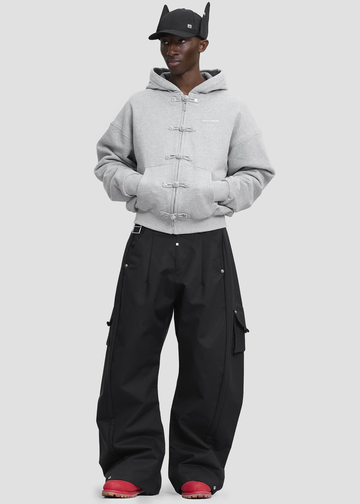 Pieces Uniques Ma Gua Hoodie - Jian Grey – view 2 of 6