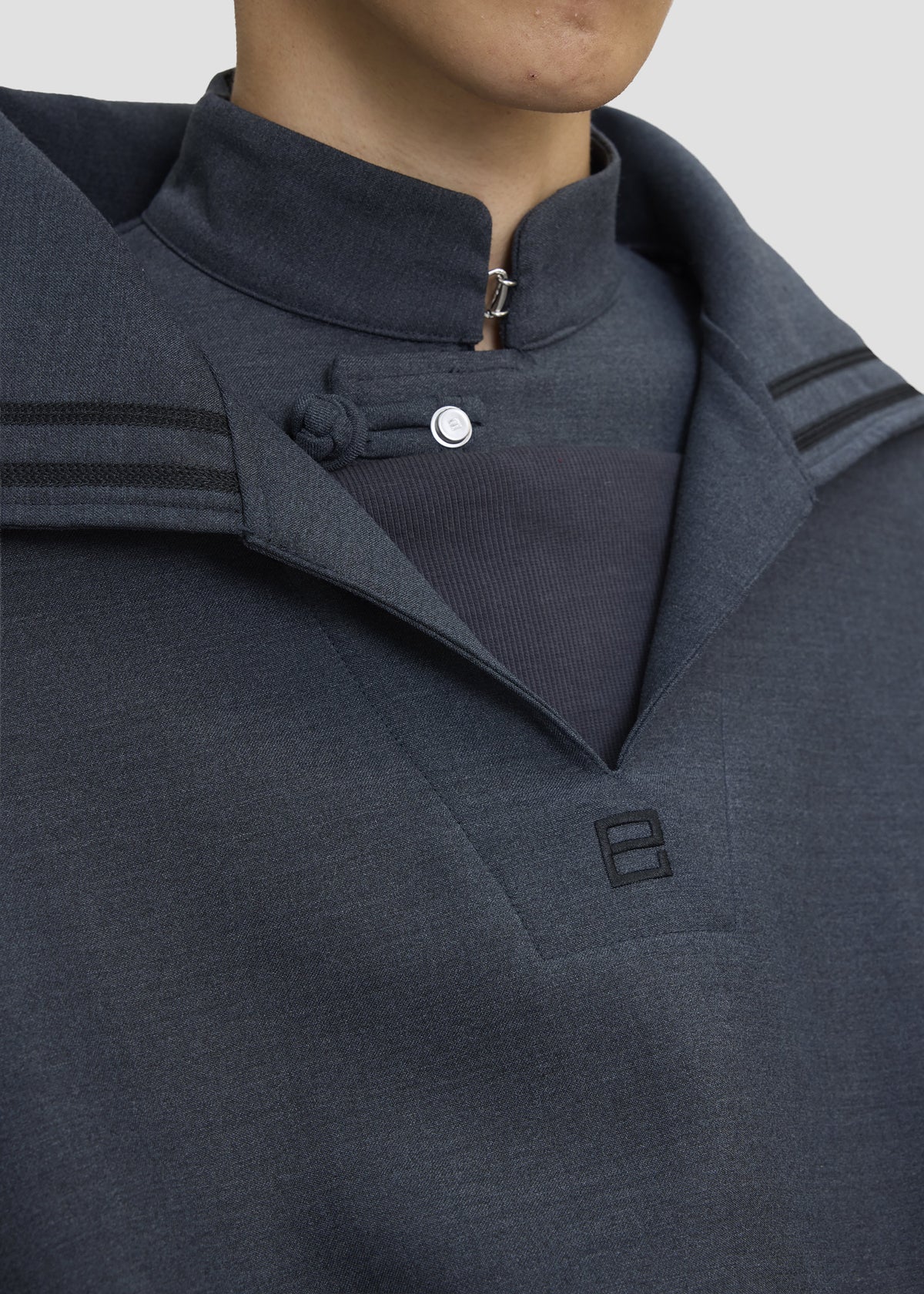Pieces Uniques Seifuku Shirt - Ashen Sky – view 5 of 7