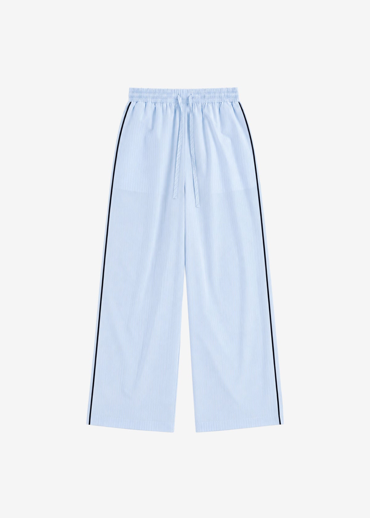 Porto Contrast Piped Pants - Blue/White Stripe – view 11 of 11