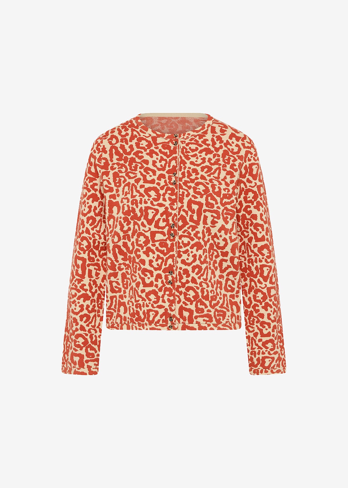 Posse Lexi Cardigan - Red Leopard – view 7 of 7