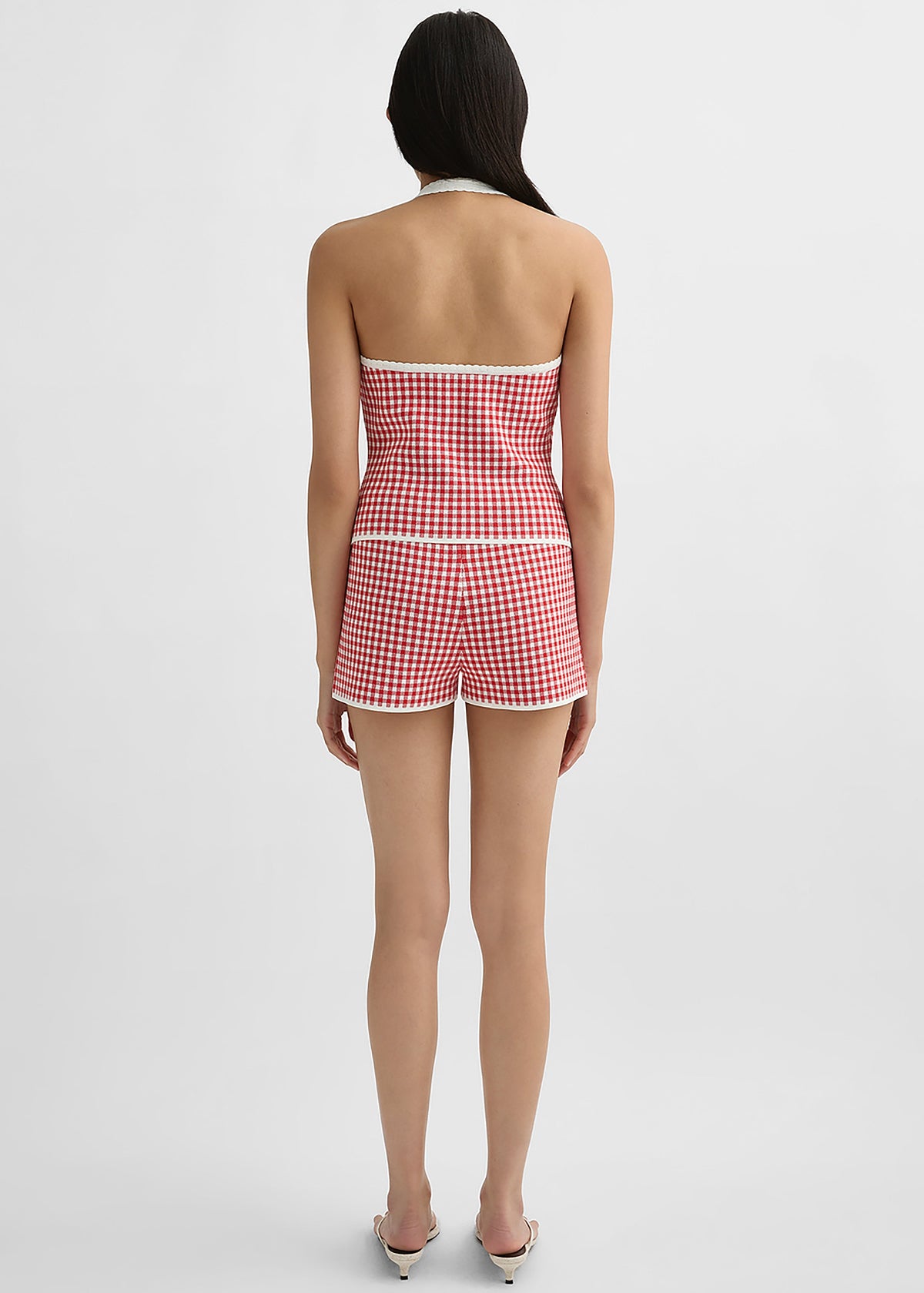 Posse Micah Shorts - Red Gingham – view 3 of 5