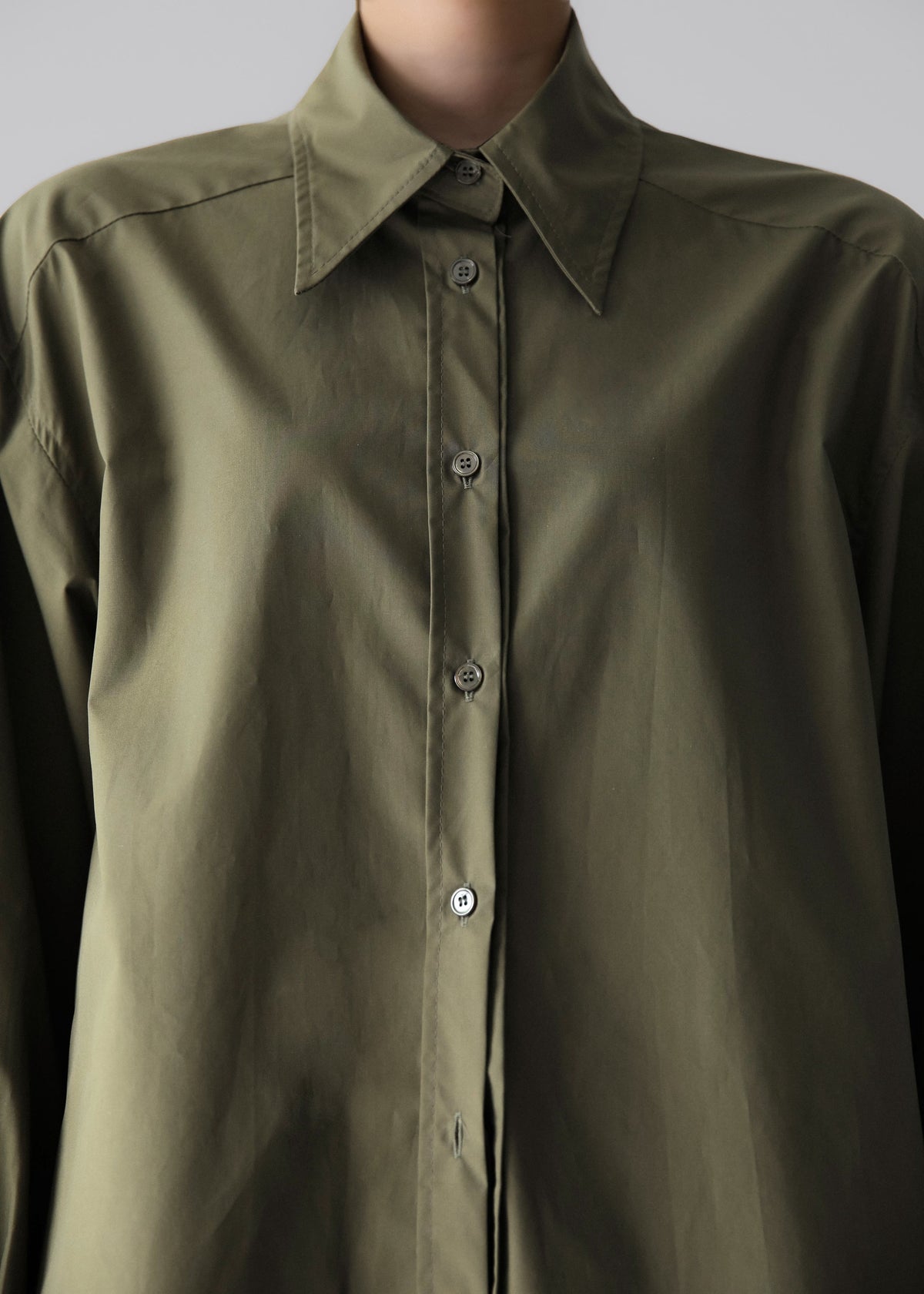 Prato Button Up Shirt - Khaki – view 2 of 14