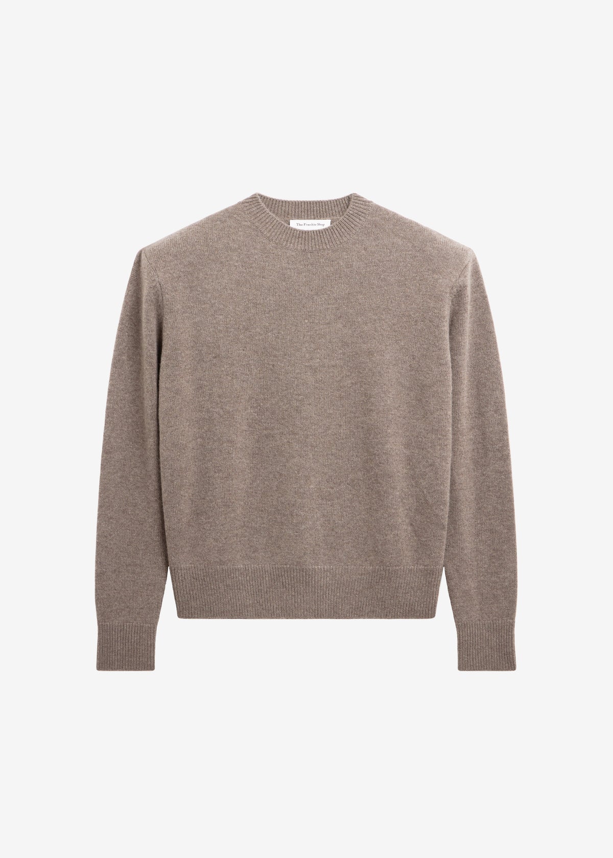 Rafaela Padded Knit Sweater - Dark Taupe – view 6 of 6