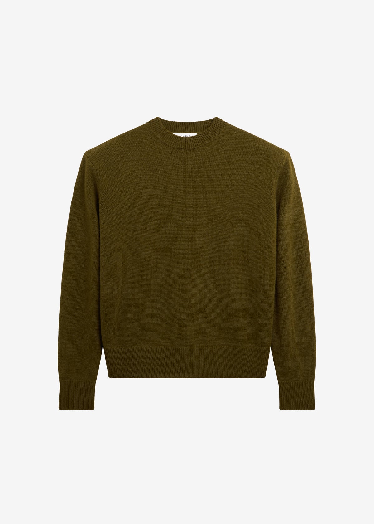 Rafaela Padded Knit Sweater - Olive – view 6 of 6