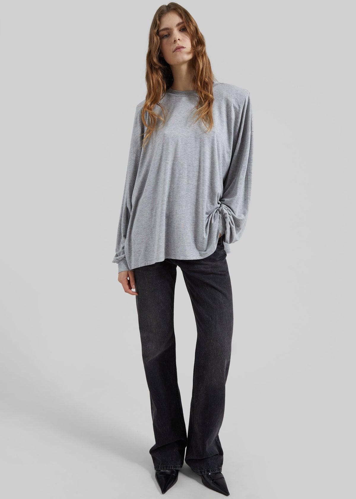 Ravvi Soft Padded Top - Grey – view 2 of 6