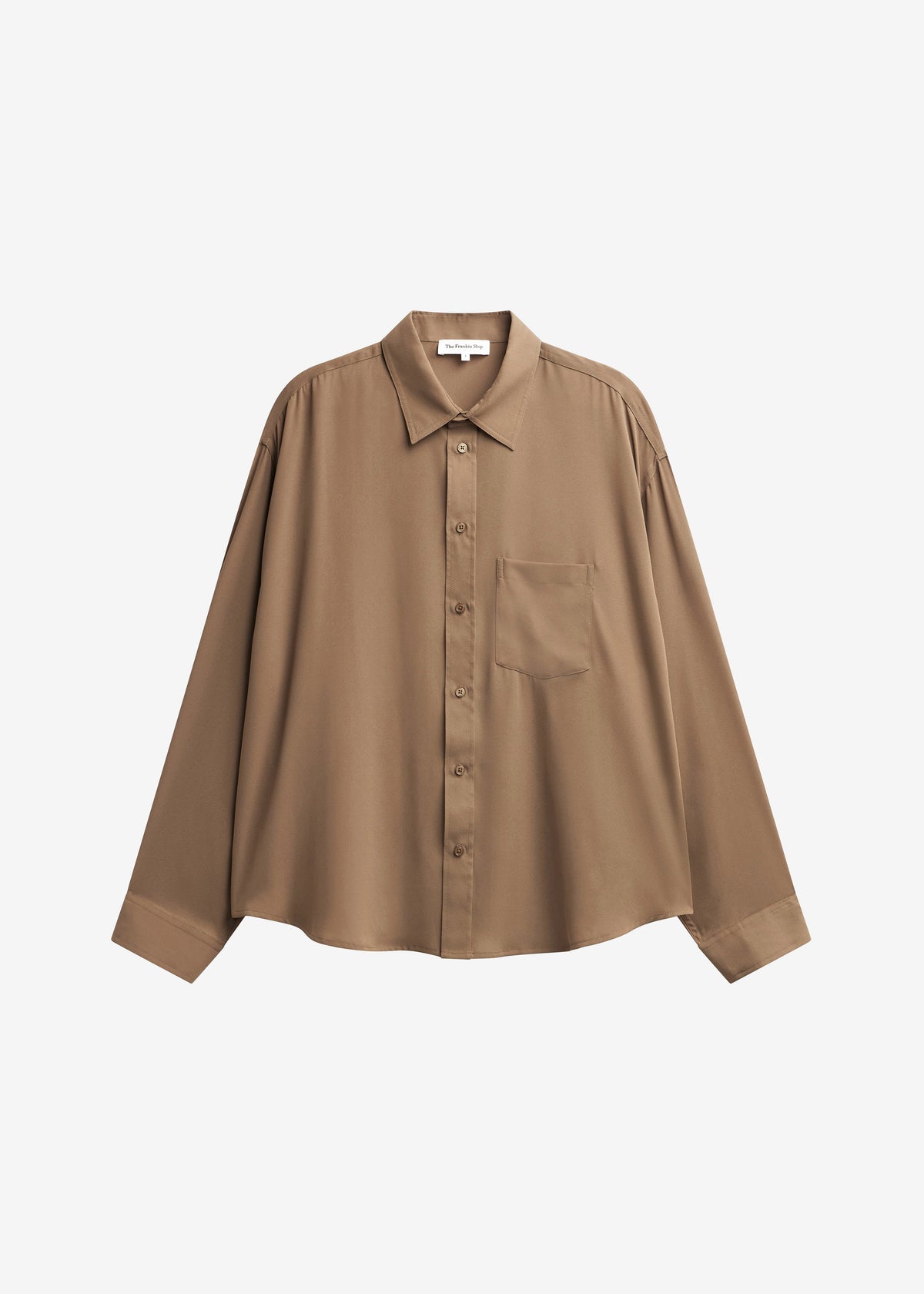 Rema Shirt - Khaki Brown – view 12 of 12
