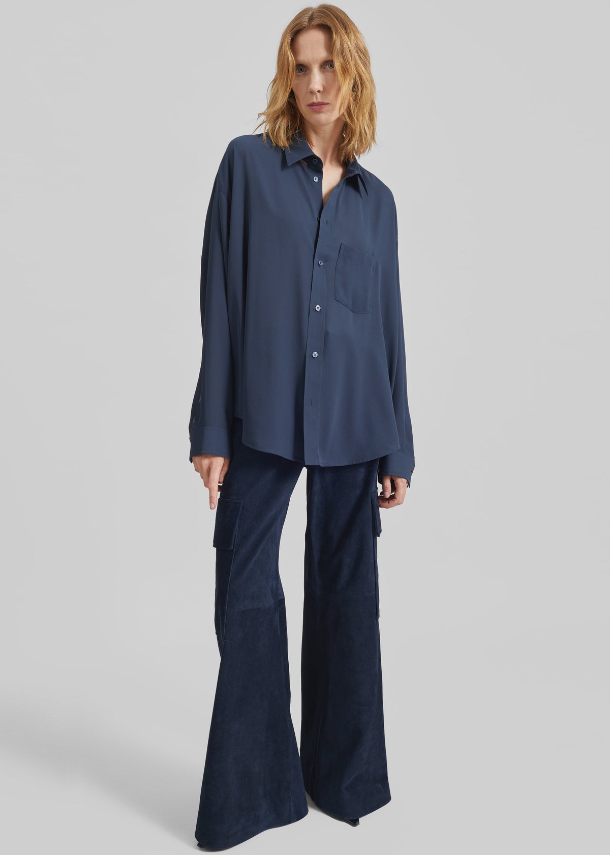 Rema Shirt - Slate Blue – view 1 of 7