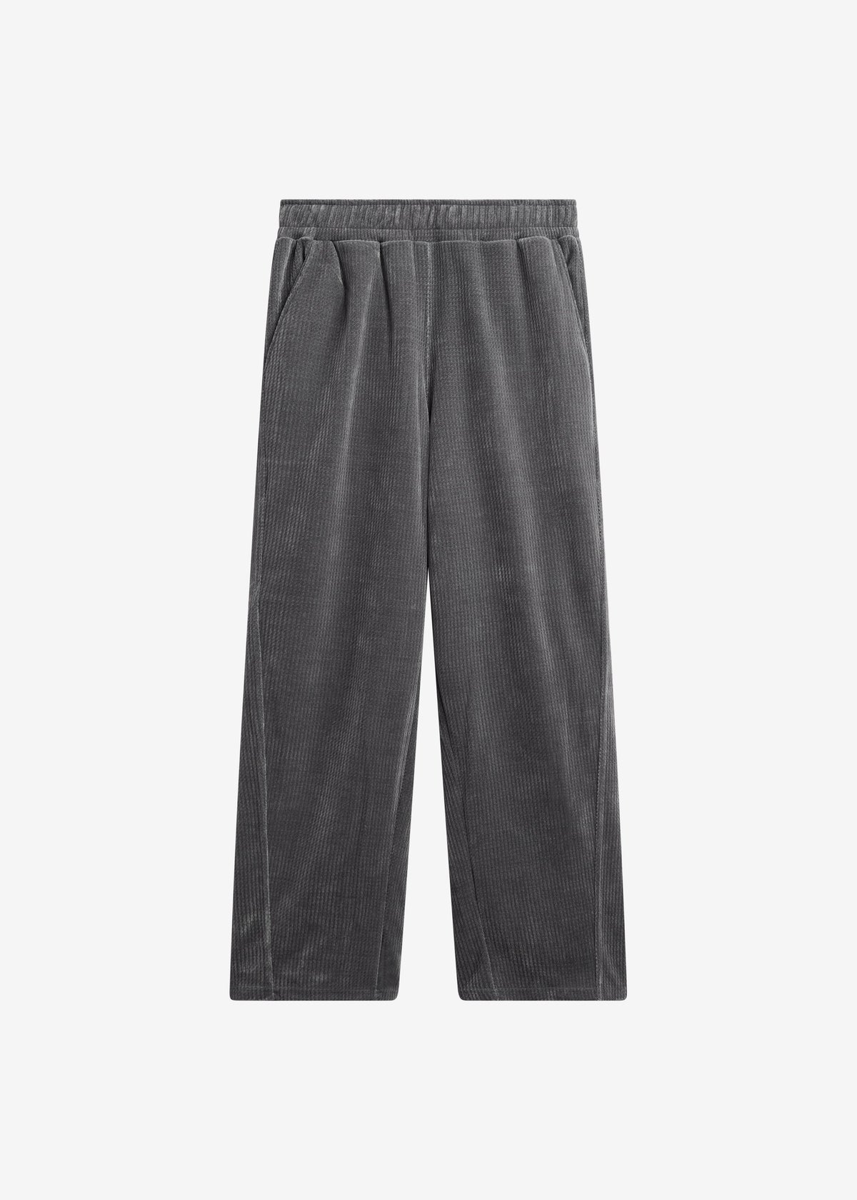 Renzo Velvet Pants - Grey – view 7 of 7