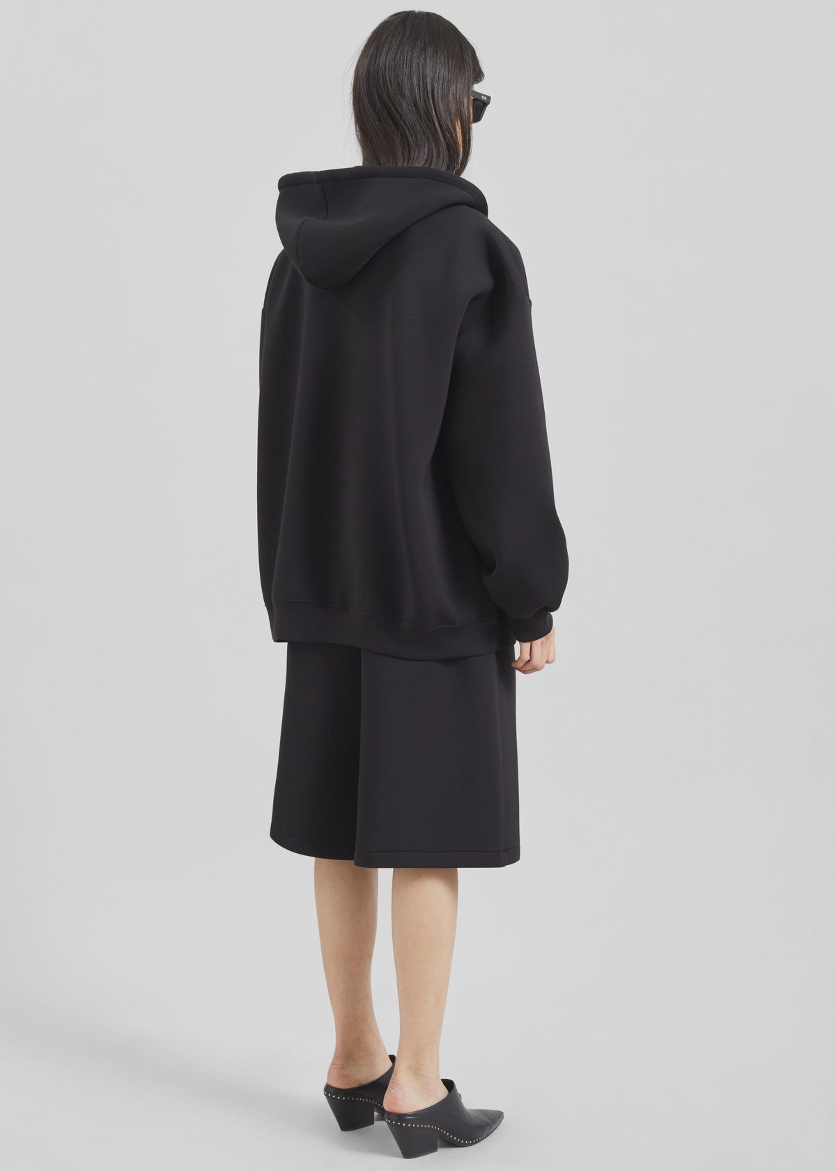 Rian Oversized Hoodie - Black – view 8 of 9