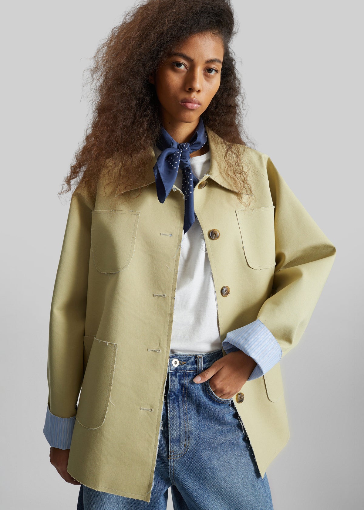 Rimont Shirt Jacket - Beige – view 5 of 8