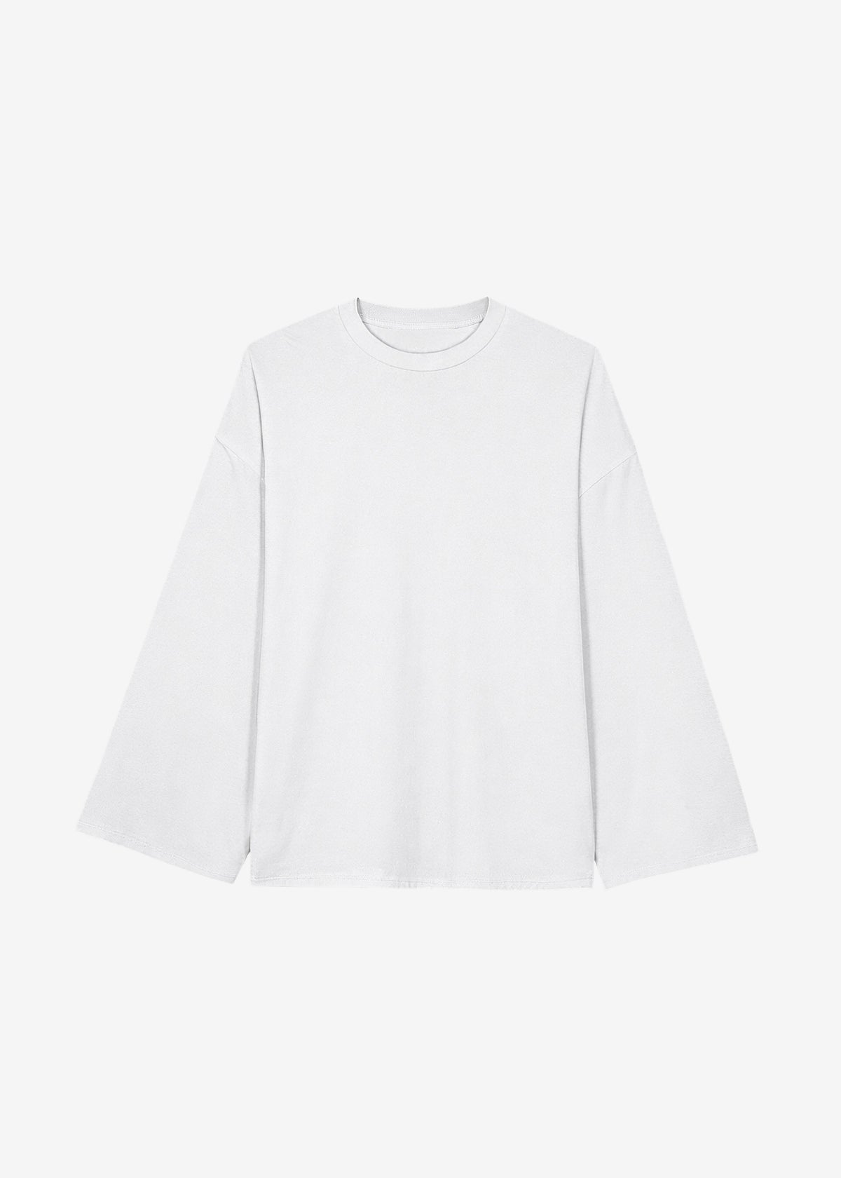 Rio Oversized Sleeve Tee - White – view 8 of 8
