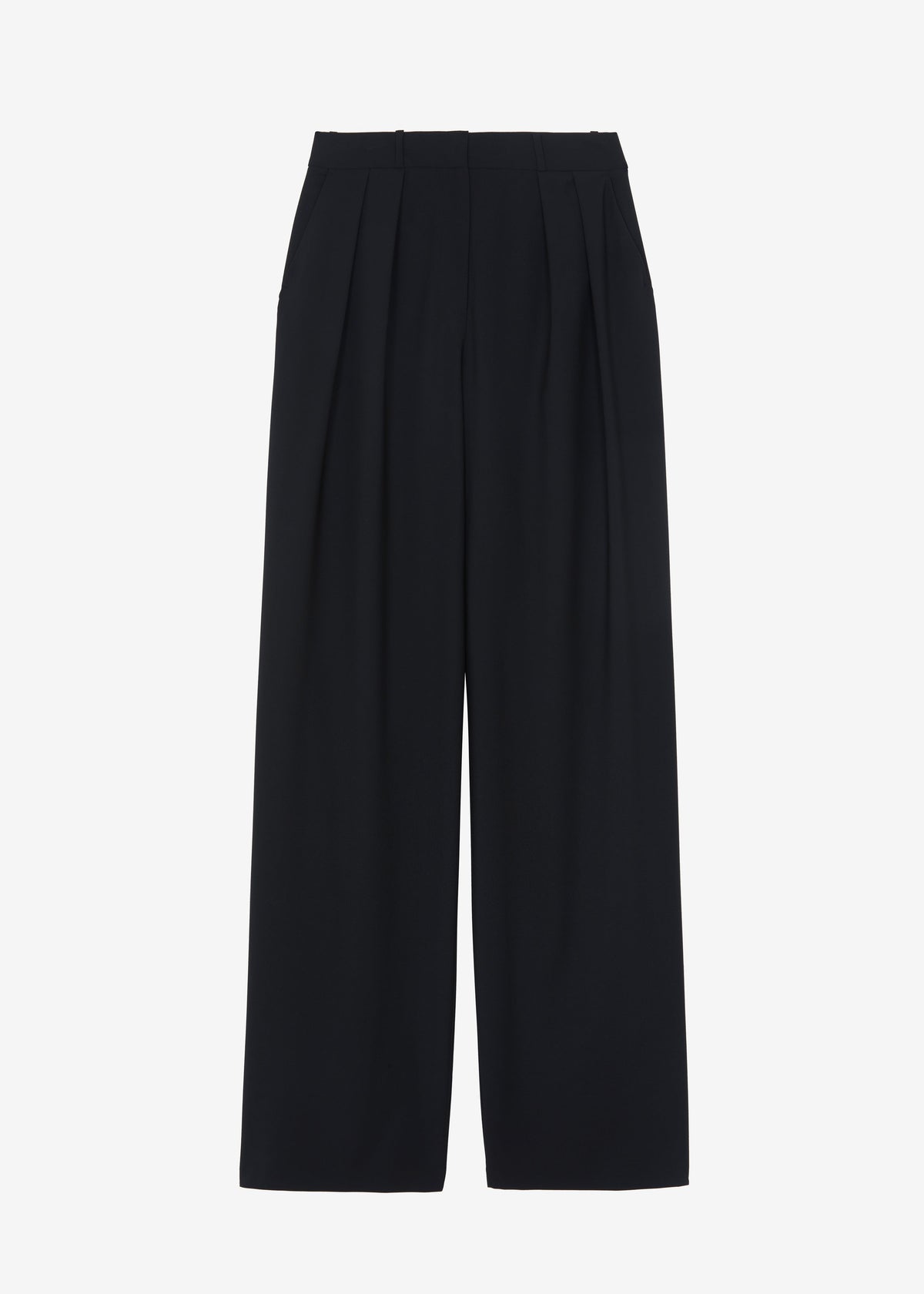 Ripley Pleated Trousers - Black – view 9 of 9