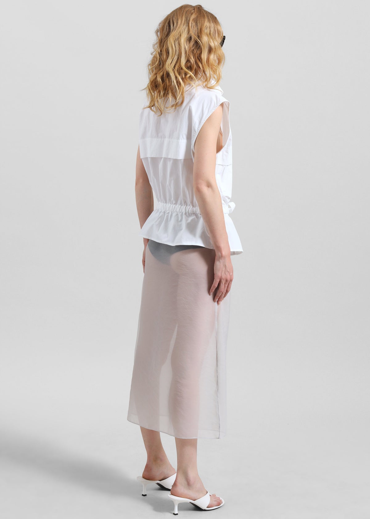 Rowley Utility Vest - White – view 8 of 9