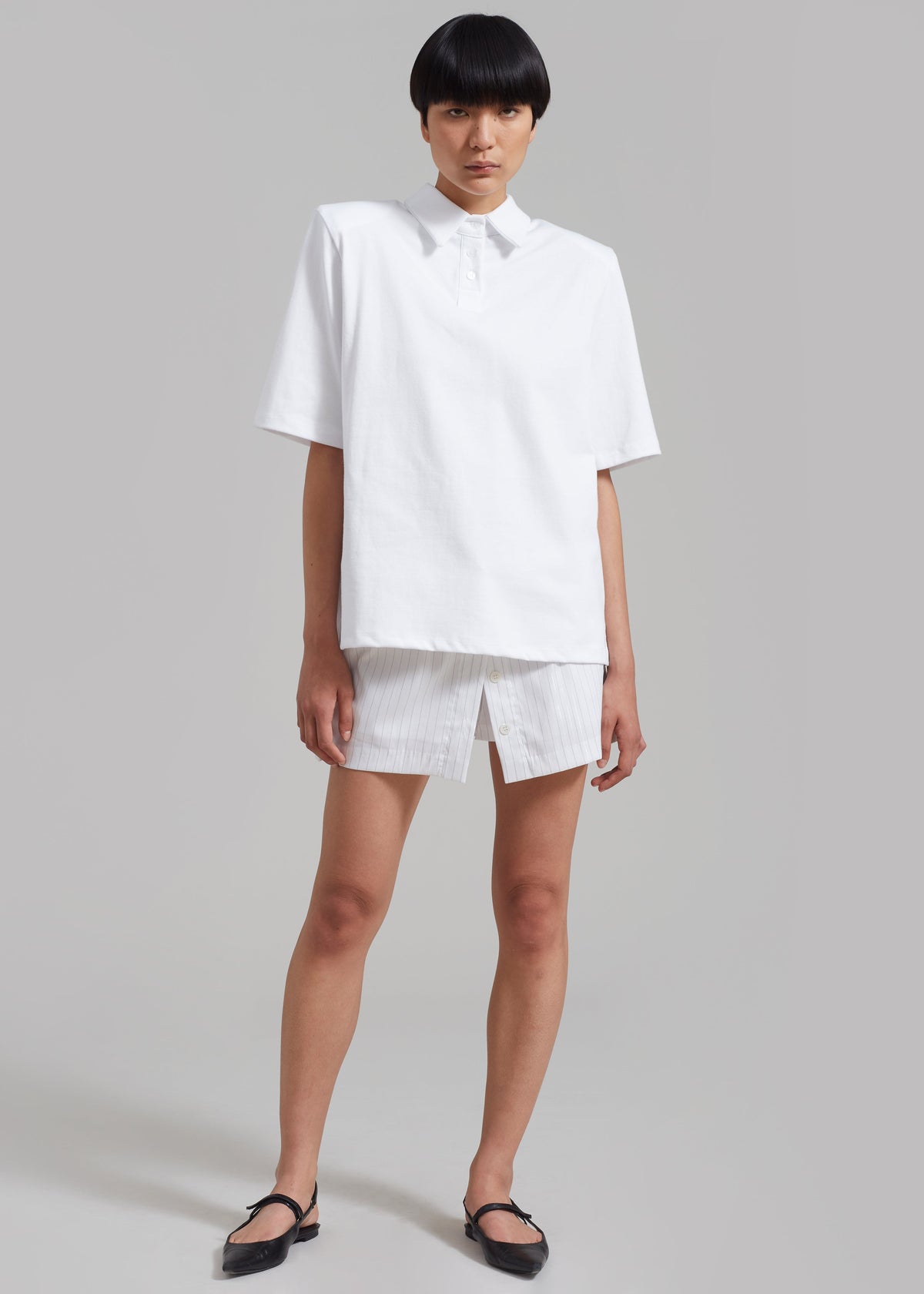 Rane Padded Shoulder Polo - White – view 5 of 15