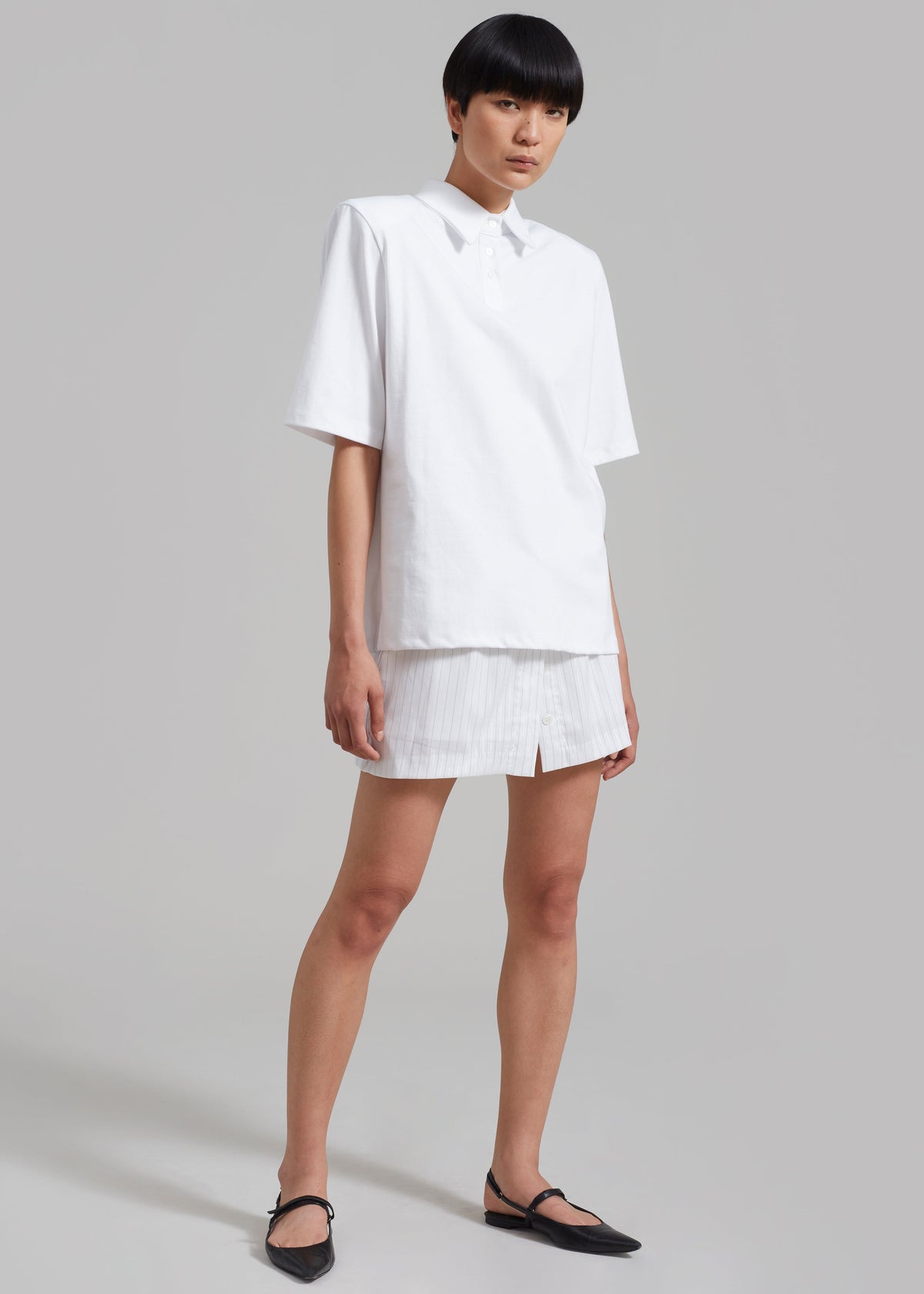 Rane Padded Shoulder Polo - White – view 10 of 15