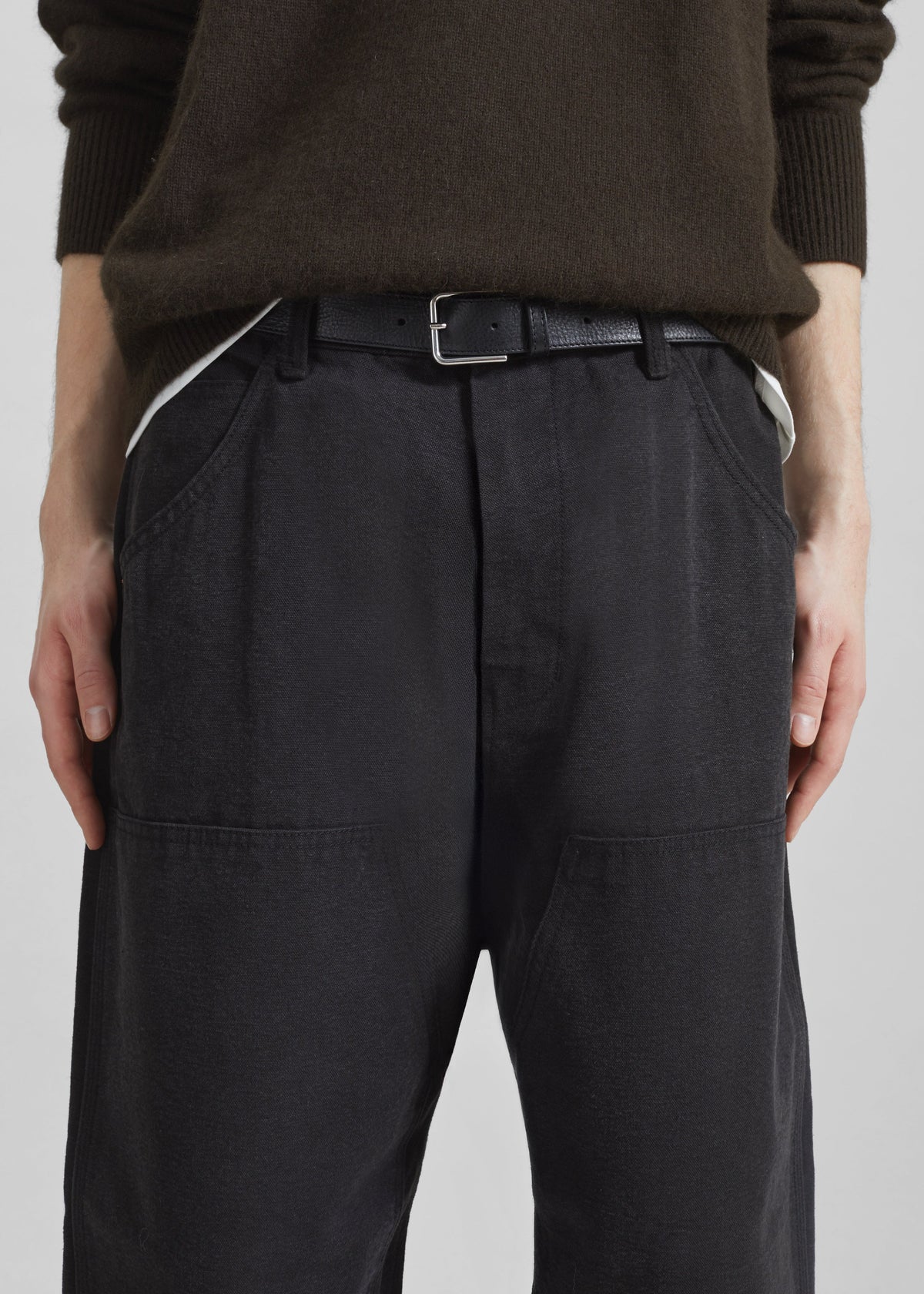 Sahil Wide Jeans - Black – view 3 of 6