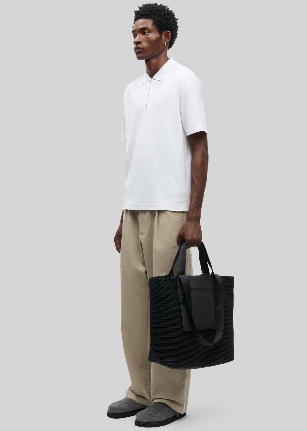 Samsøe Samsøe Savalentin Trousers - Aluminium – view 4 of 6