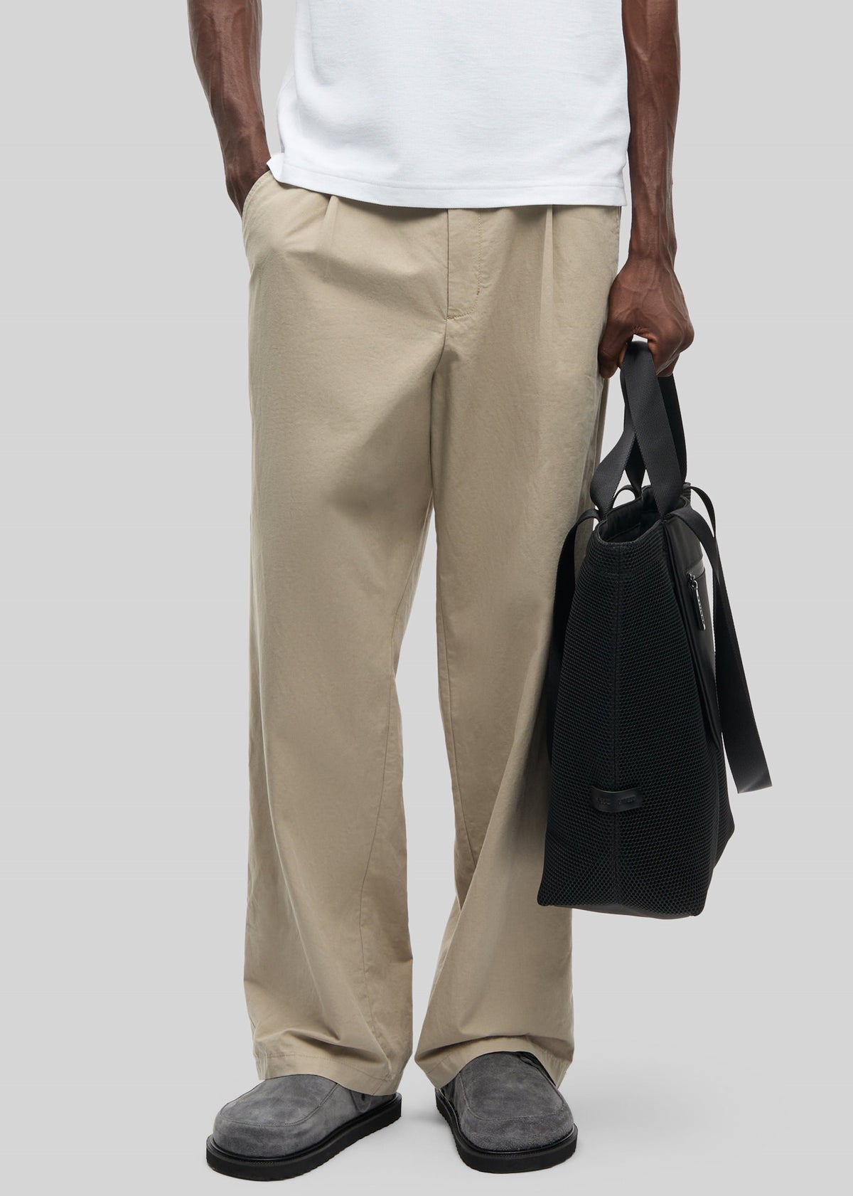 Samsøe Samsøe Savalentin Trousers - Aluminium – view 2 of 6