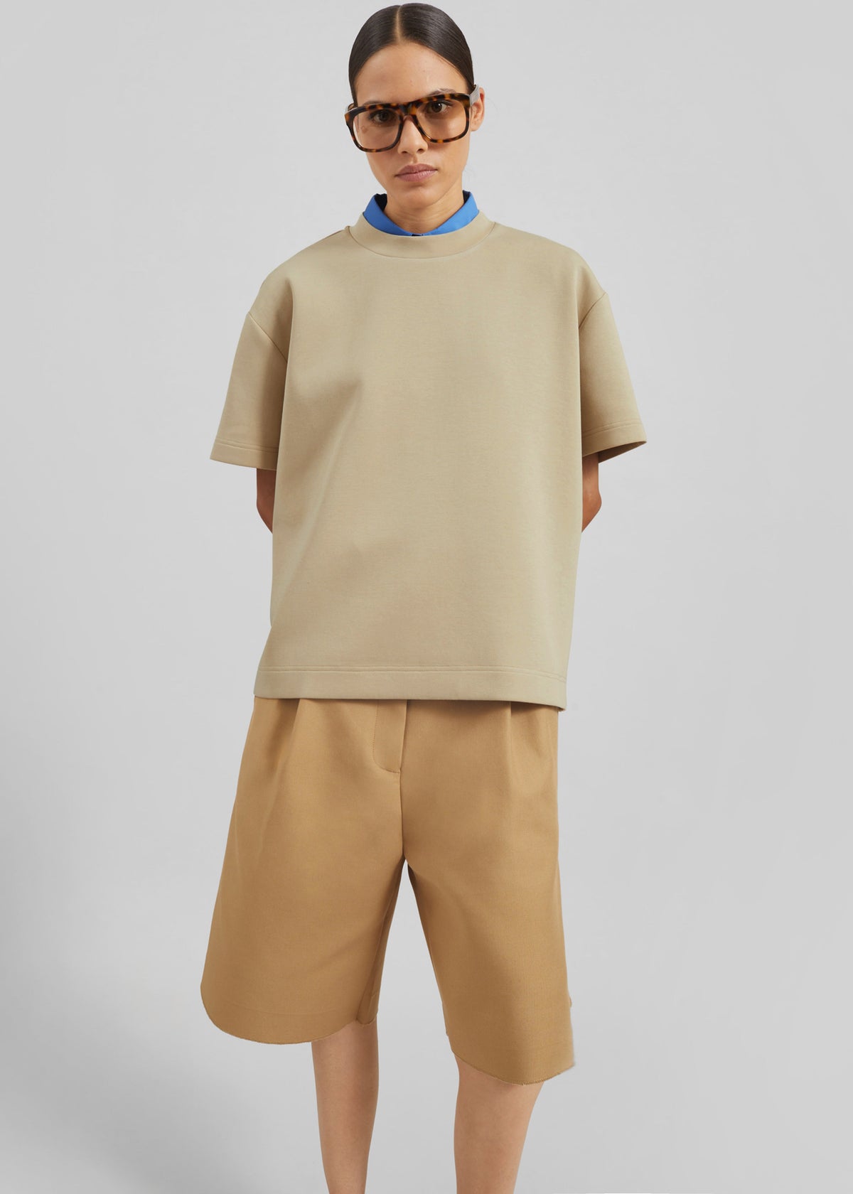 Scoob Boxy T-Shirt - Beige – view 1 of 7