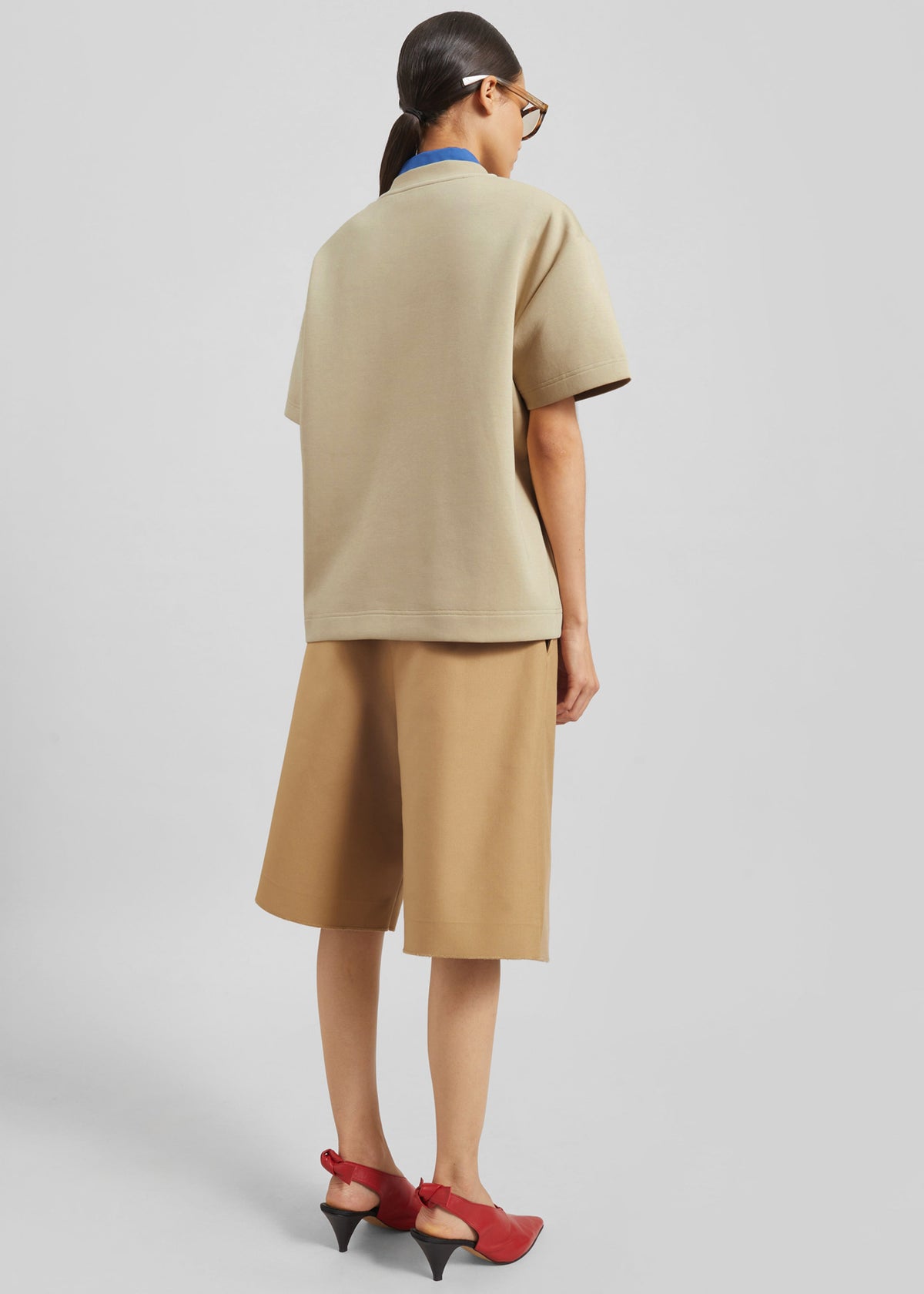 Scoob Boxy T-Shirt - Beige – view 6 of 7