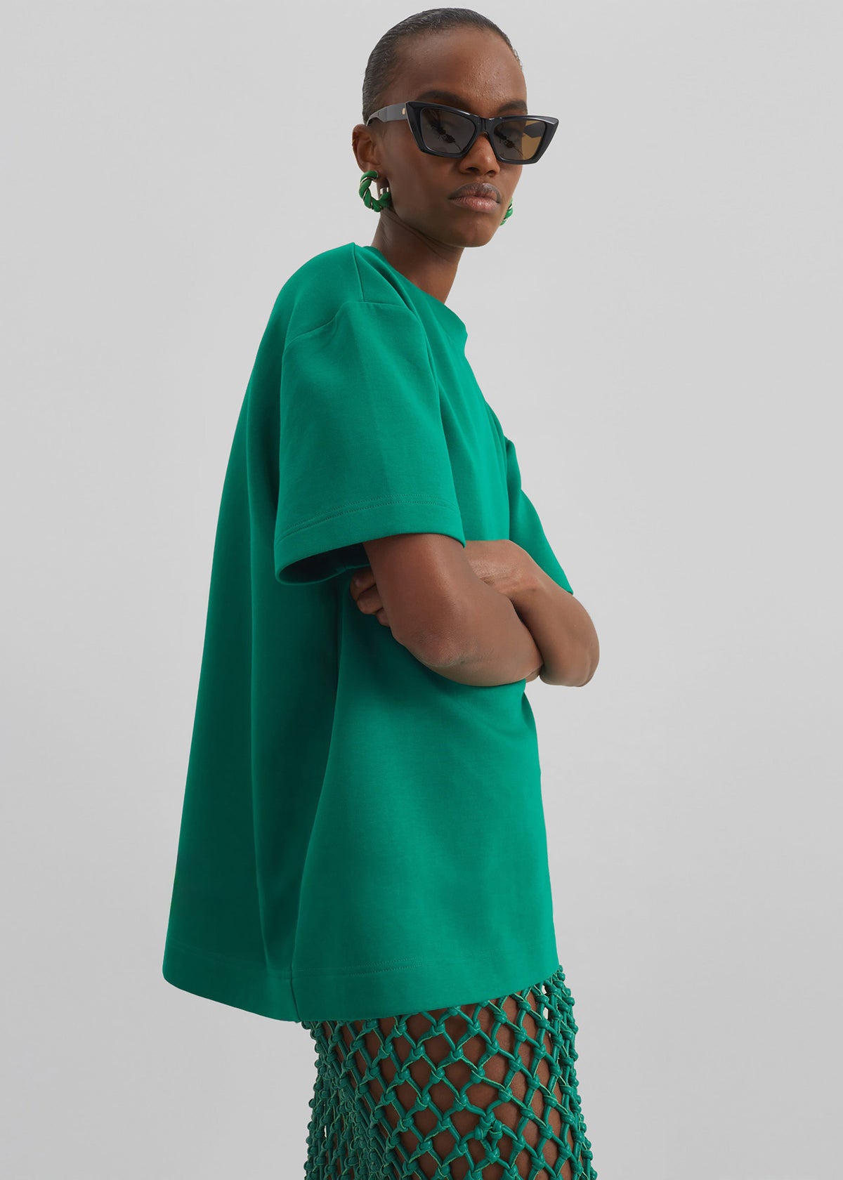 Scoob Boxy T-Shirt - Emerald – view 3 of 8