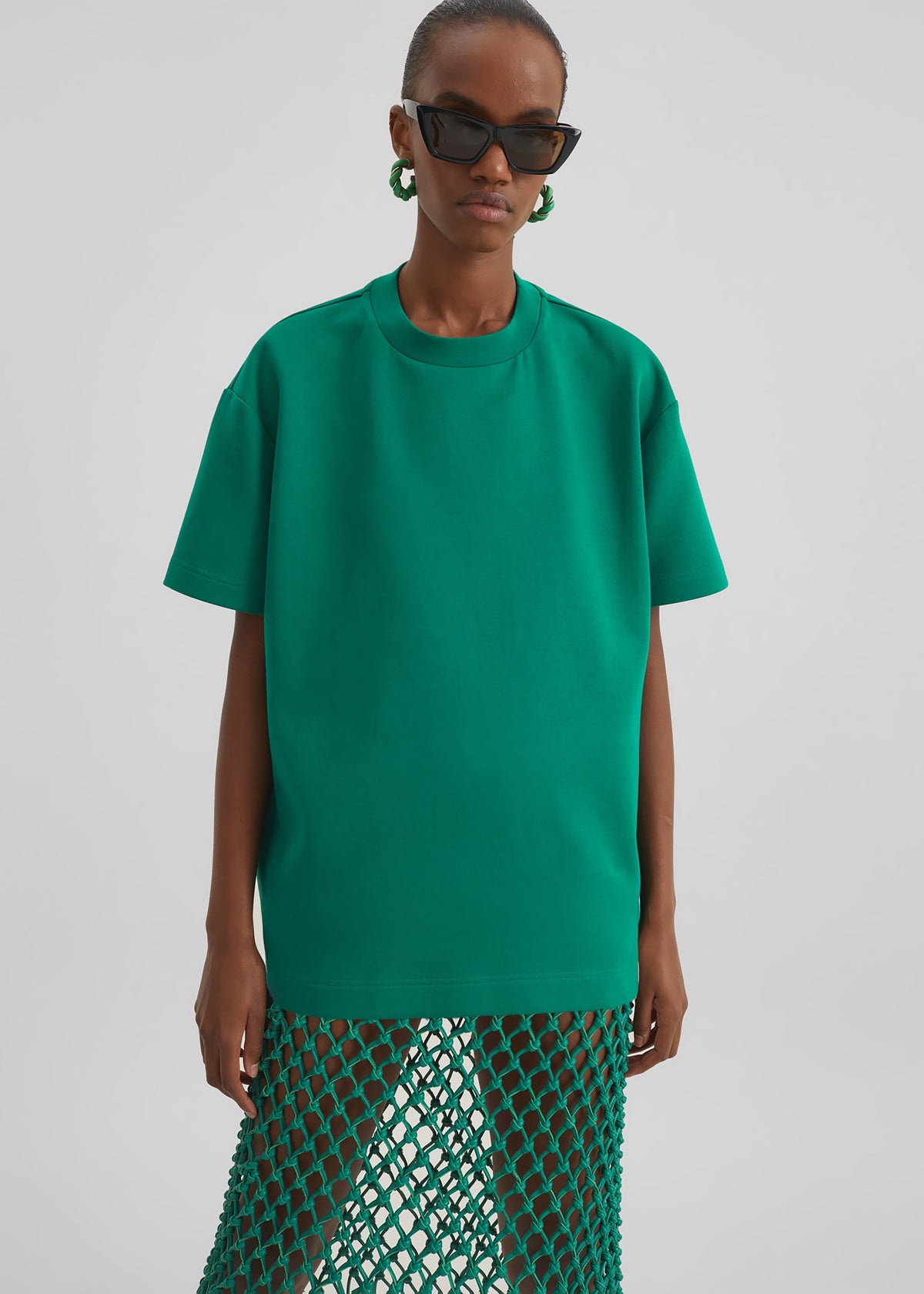 Scoob Boxy T-Shirt - Emerald – view 1 of 8
