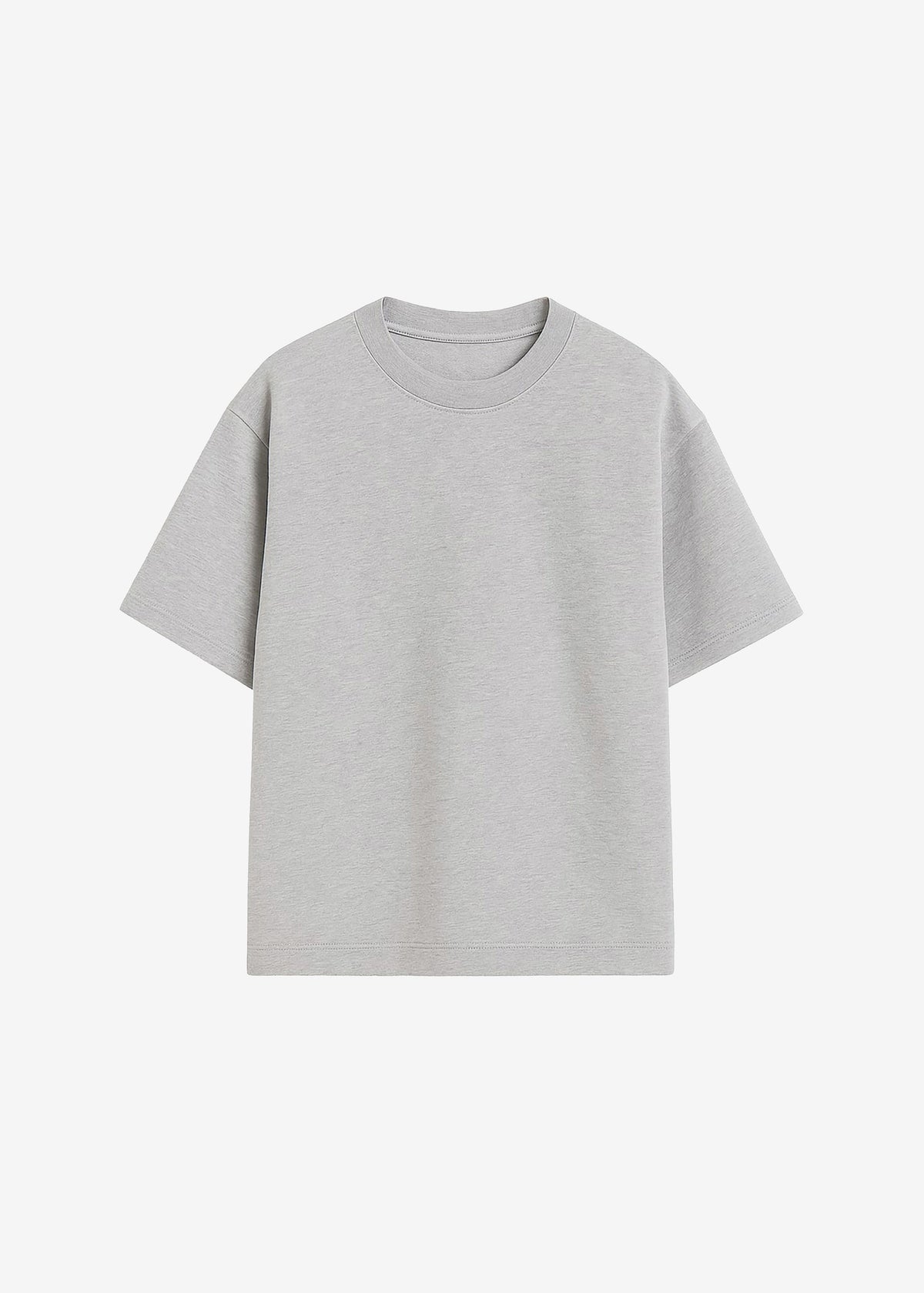 Scoob Boxy T-Shirt - Grey Melange – view 7 of 7