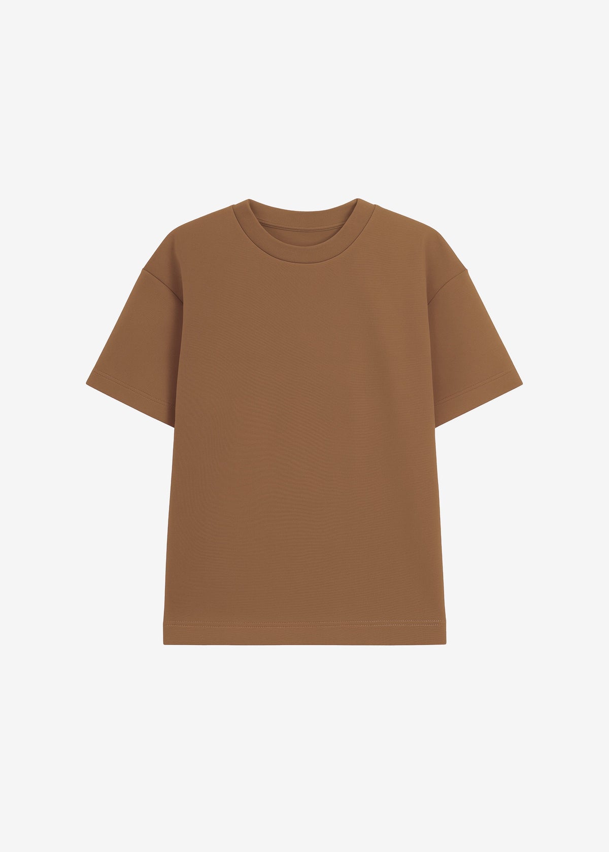 Scoob Boxy T-Shirt - Light Brown – view 6 of 6