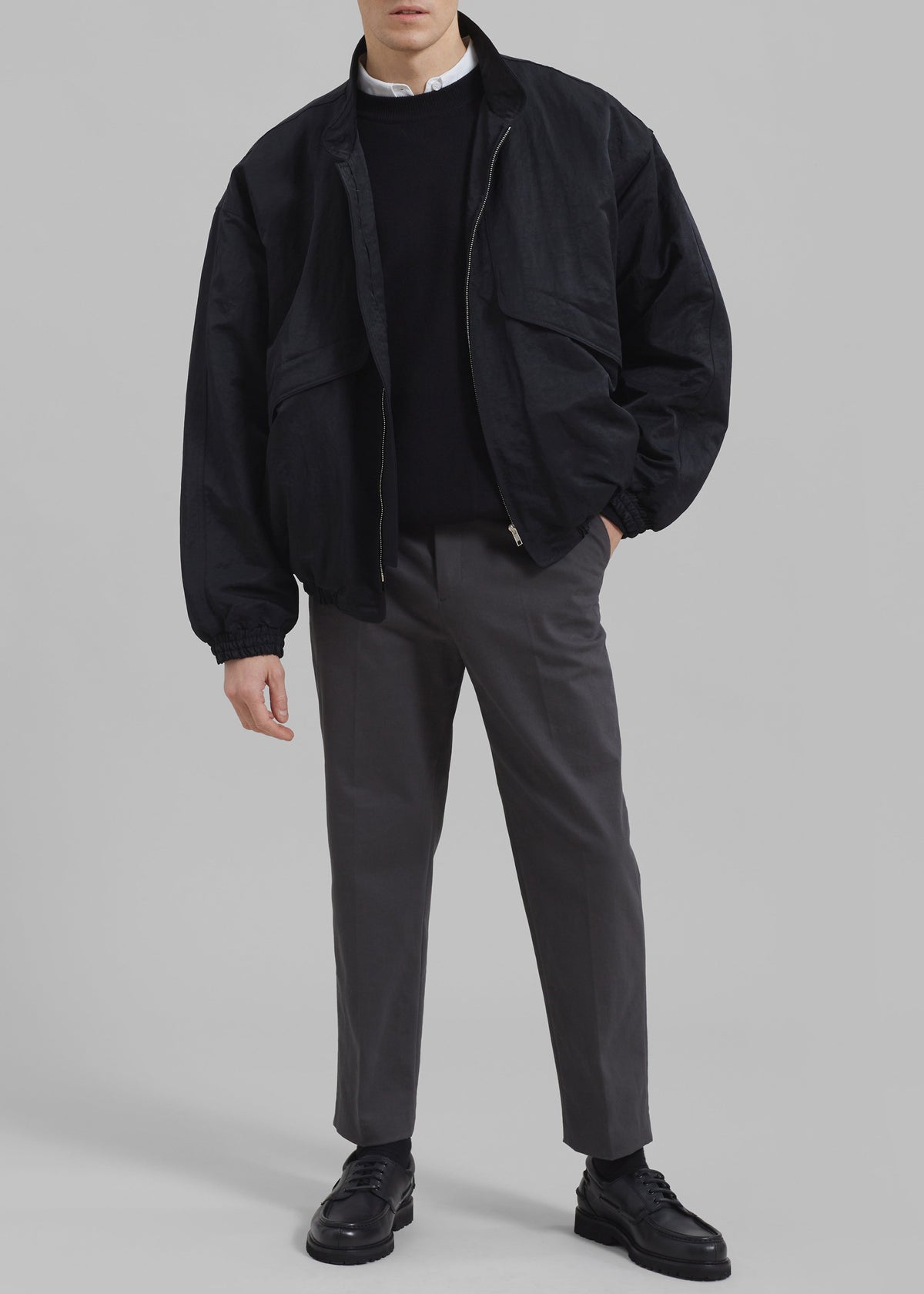 Seth Oversized Jacket - Black – view 5 of 7