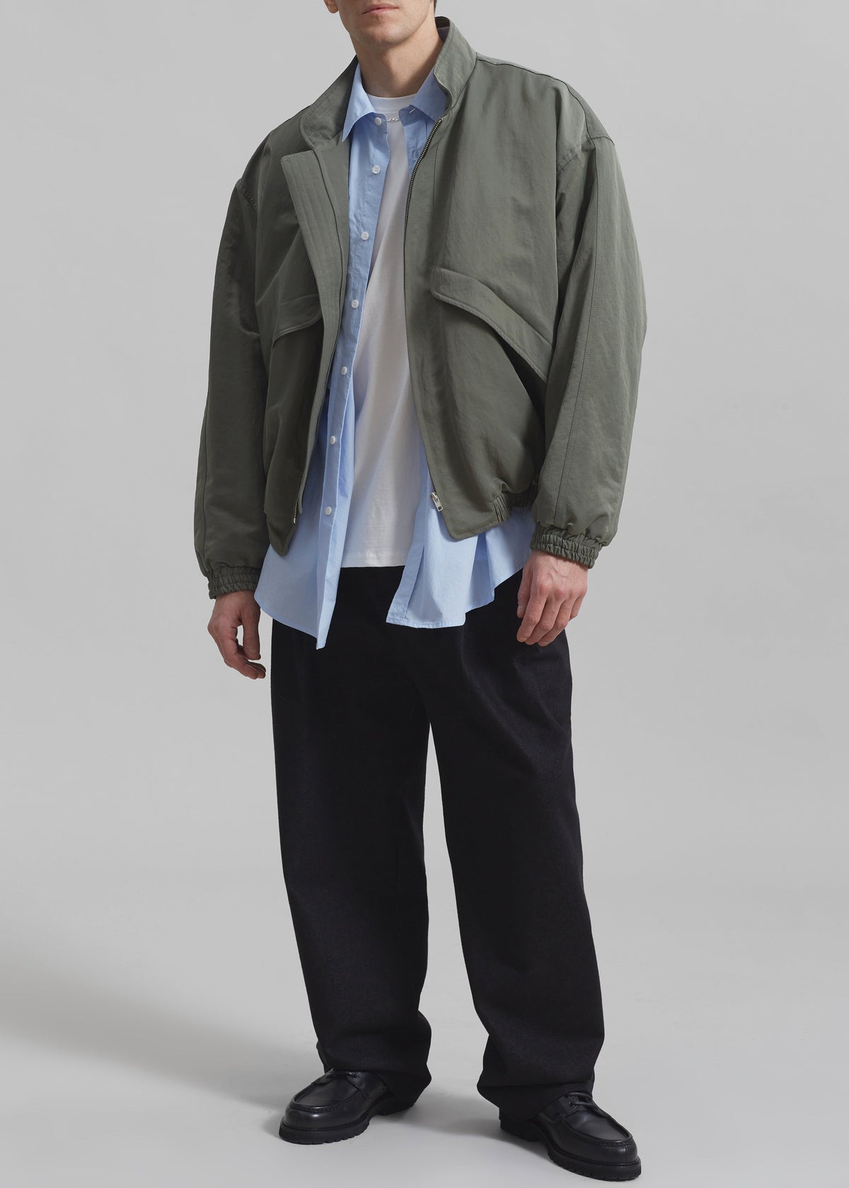 Seth Oversized Jacket - Khaki – view 12 of 14