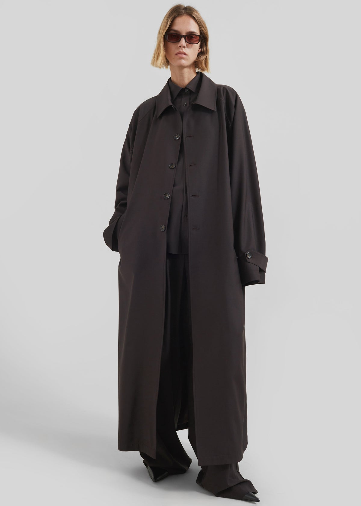 Shay Trench Coat - Brown – view 7 of 17