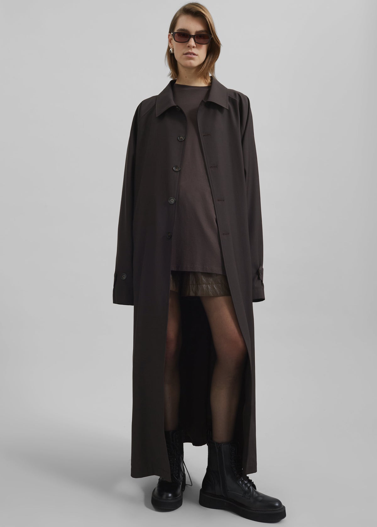 Shay Trench Coat - Brown – view 6 of 17