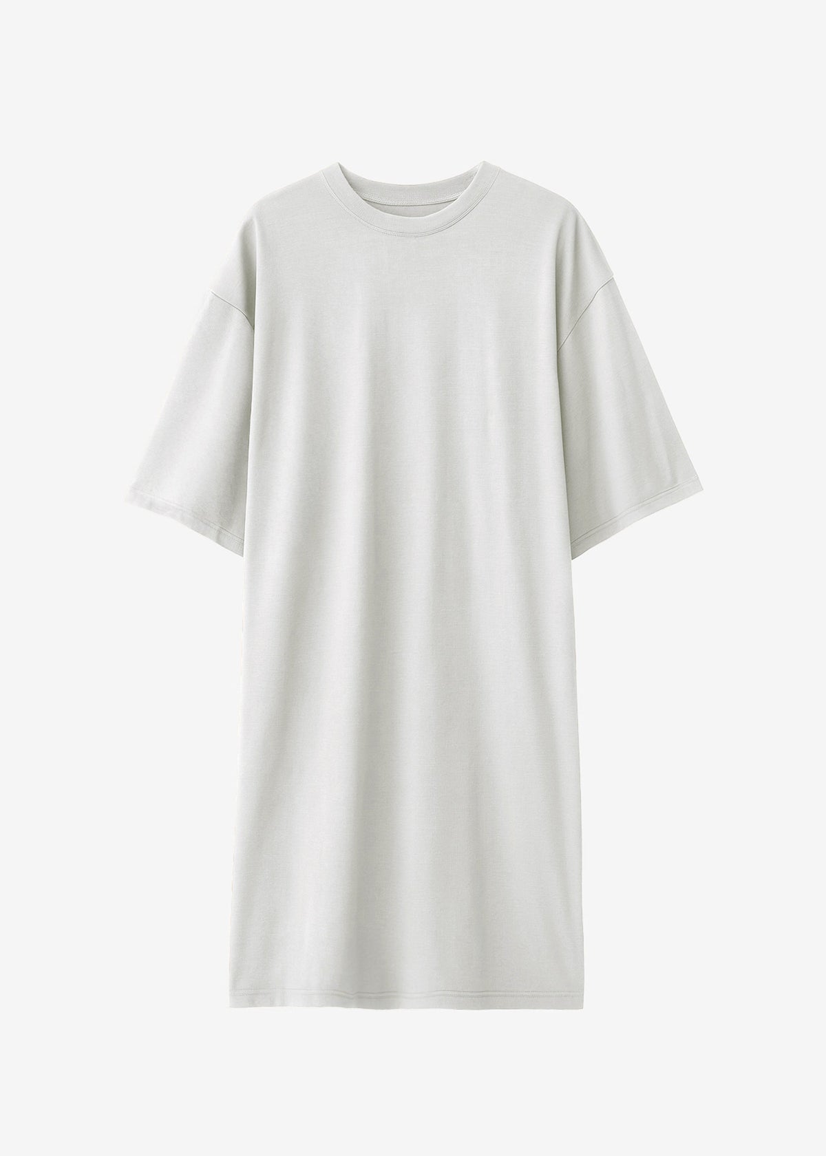 Sian Oversized T-Shirt Dress - Slate Grey – view 7 of 7