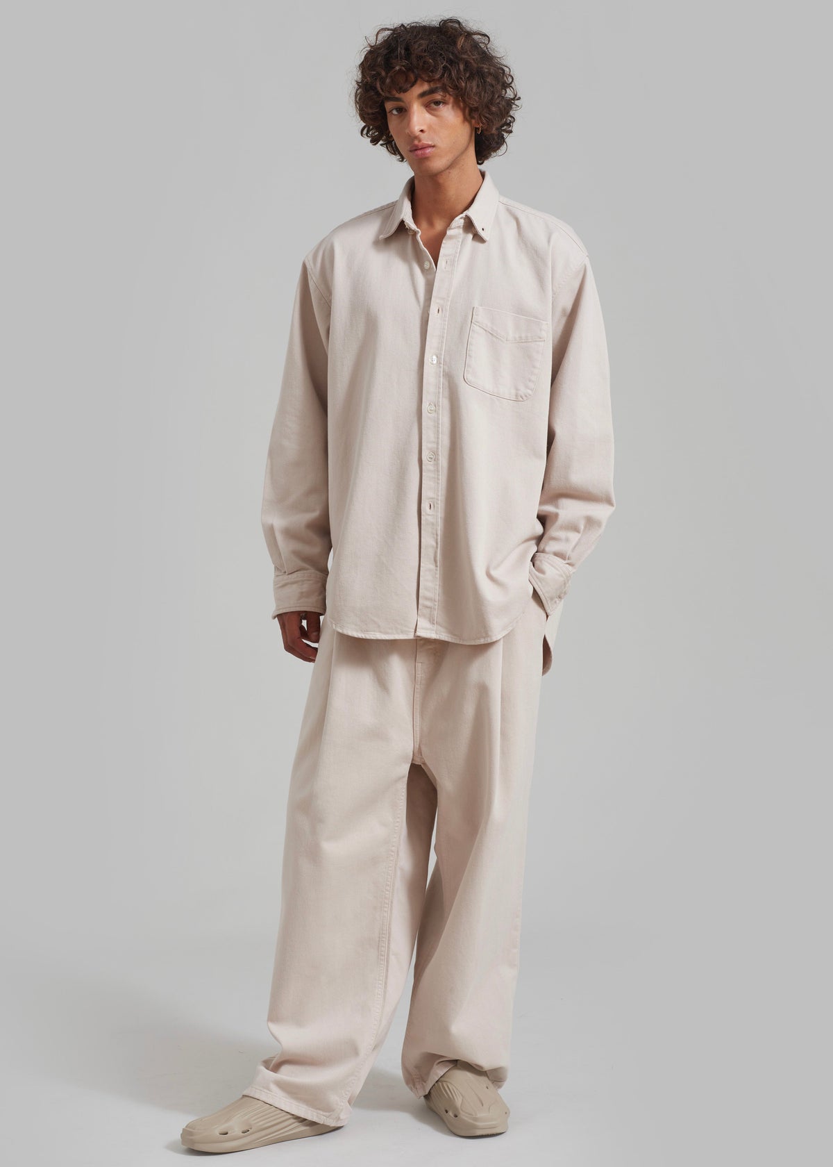 Sinclair Denim Shirt - Natural – view 2 of 7