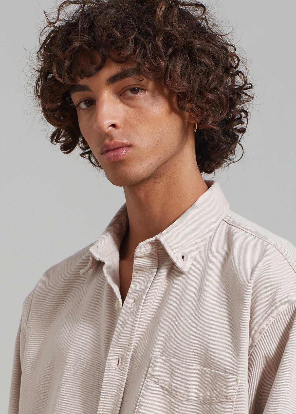 Sinclair Denim Shirt - Natural – view 4 of 7